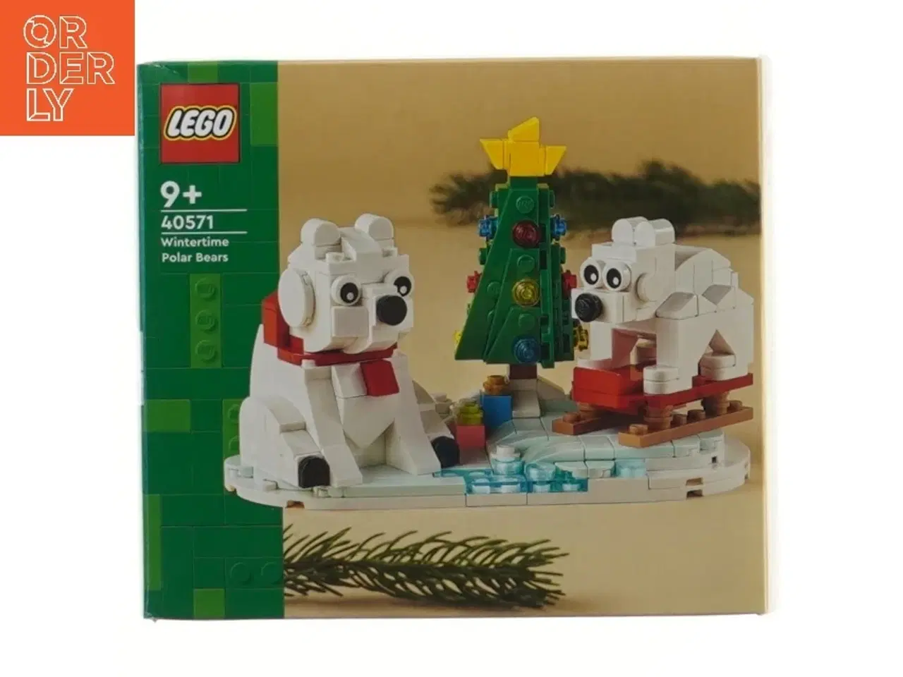 Billede 1 - LEGO vintertid isbjørne sæt fra Lego (str. 15,5x14 cm)