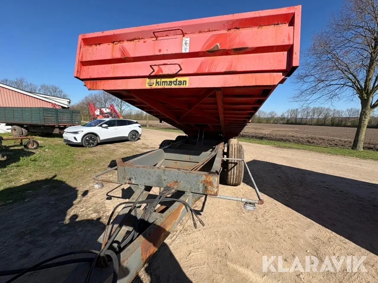 Billede 2 - Tipvogn Kimadan LBC 120 BT med ekstra sider