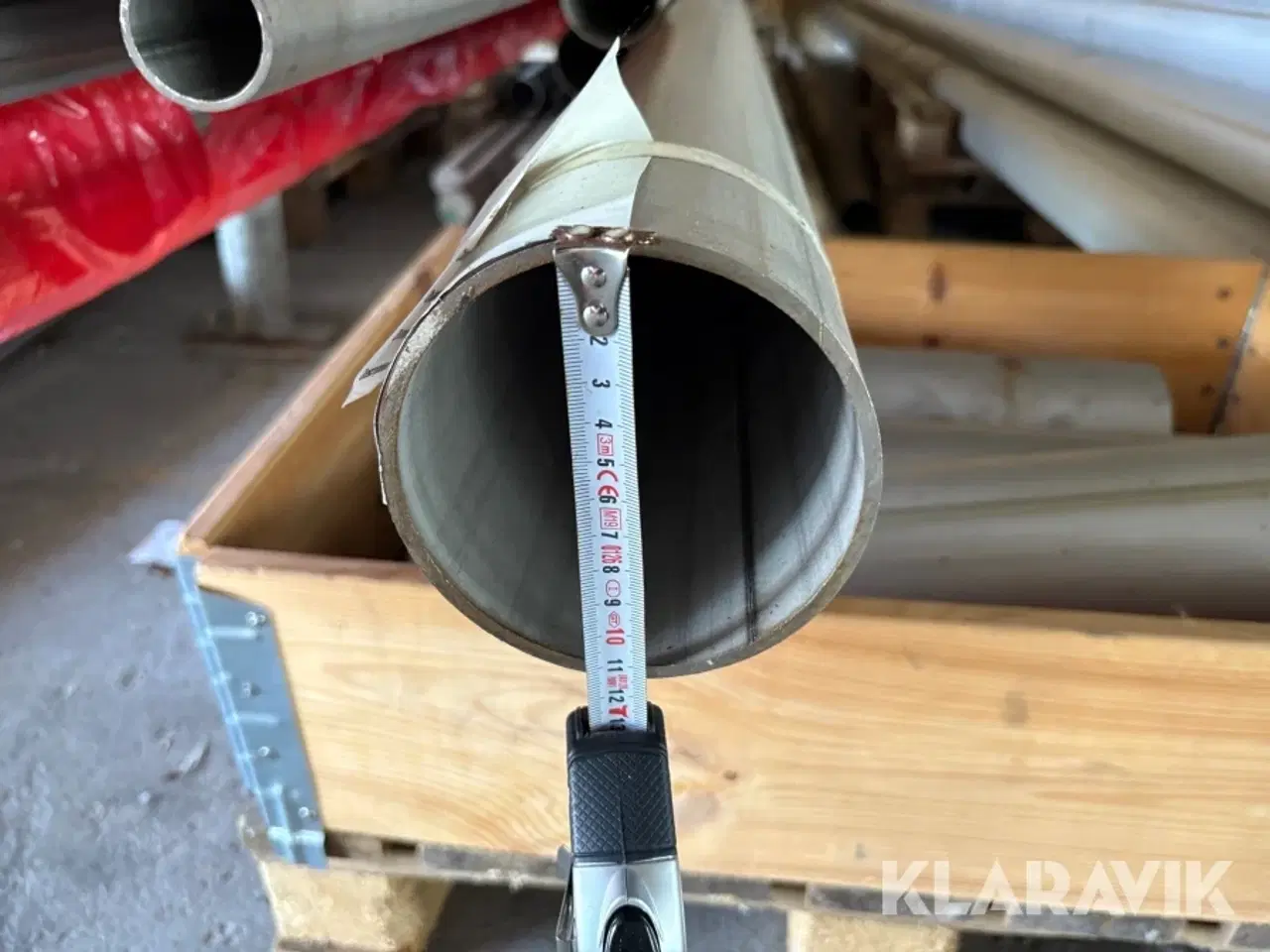 Billede 8 - Rustfristål rør 304/316 + akselstål 18 styk