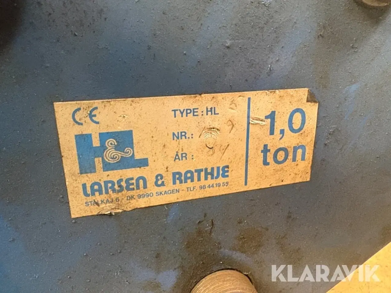 Billede 6 - Elektrisk talje Liftket 071/54 500 kg & 6 meter