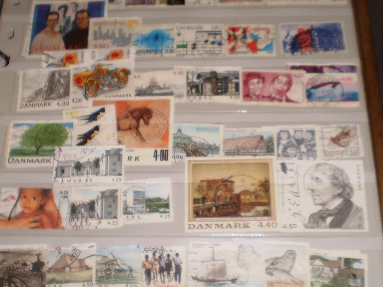 Billede 4 - Bud modtages på min Frimærkesamling 