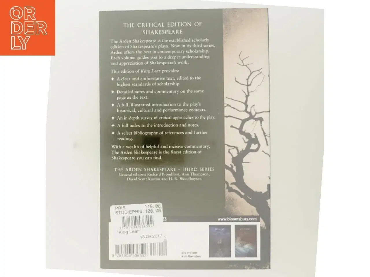 Billede 3 - Shakespeare: King Lear, på engelsk