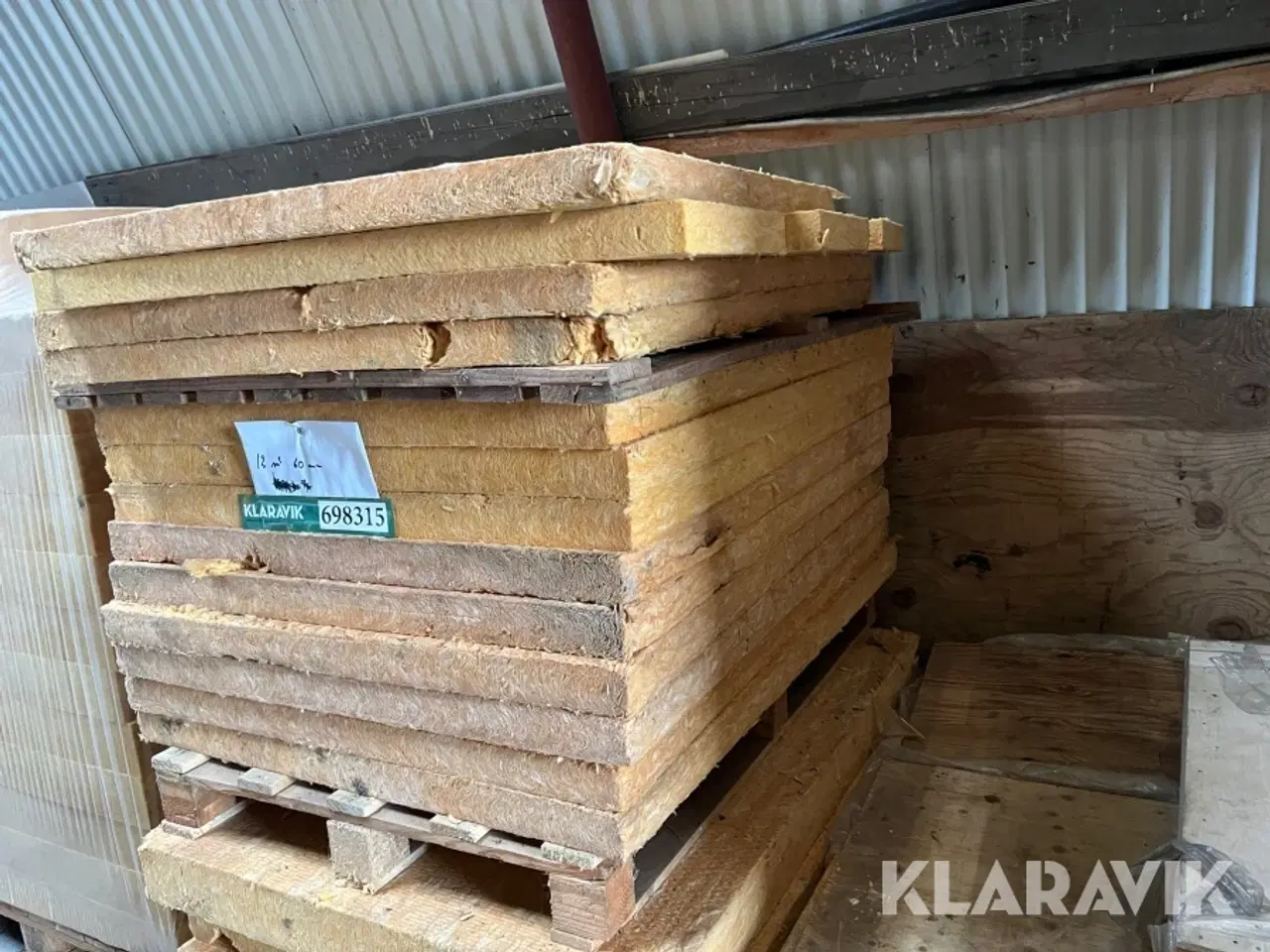 Billede 1 - Isolering Isover 60 mm 12 hele bats