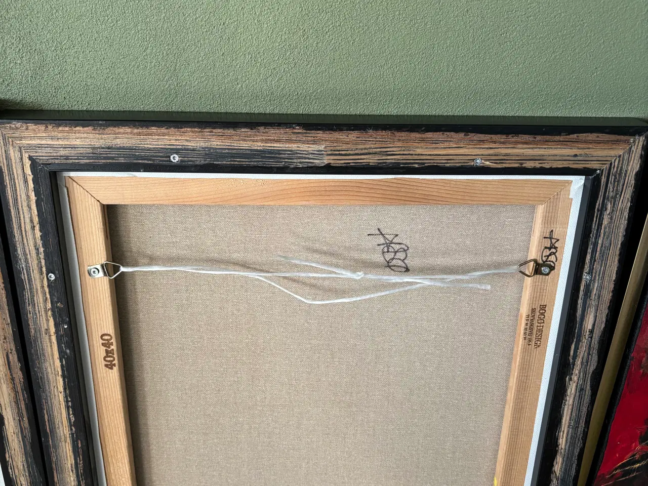 Billede 6 - Abstrakt malerier i skønne, stærke farver