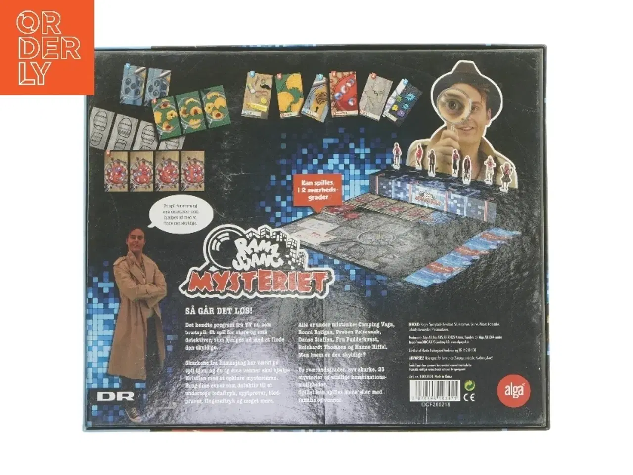 Billede 3 - Ramajang Mysteriet brætspil fra Alga (str. 31,5x26 cm)