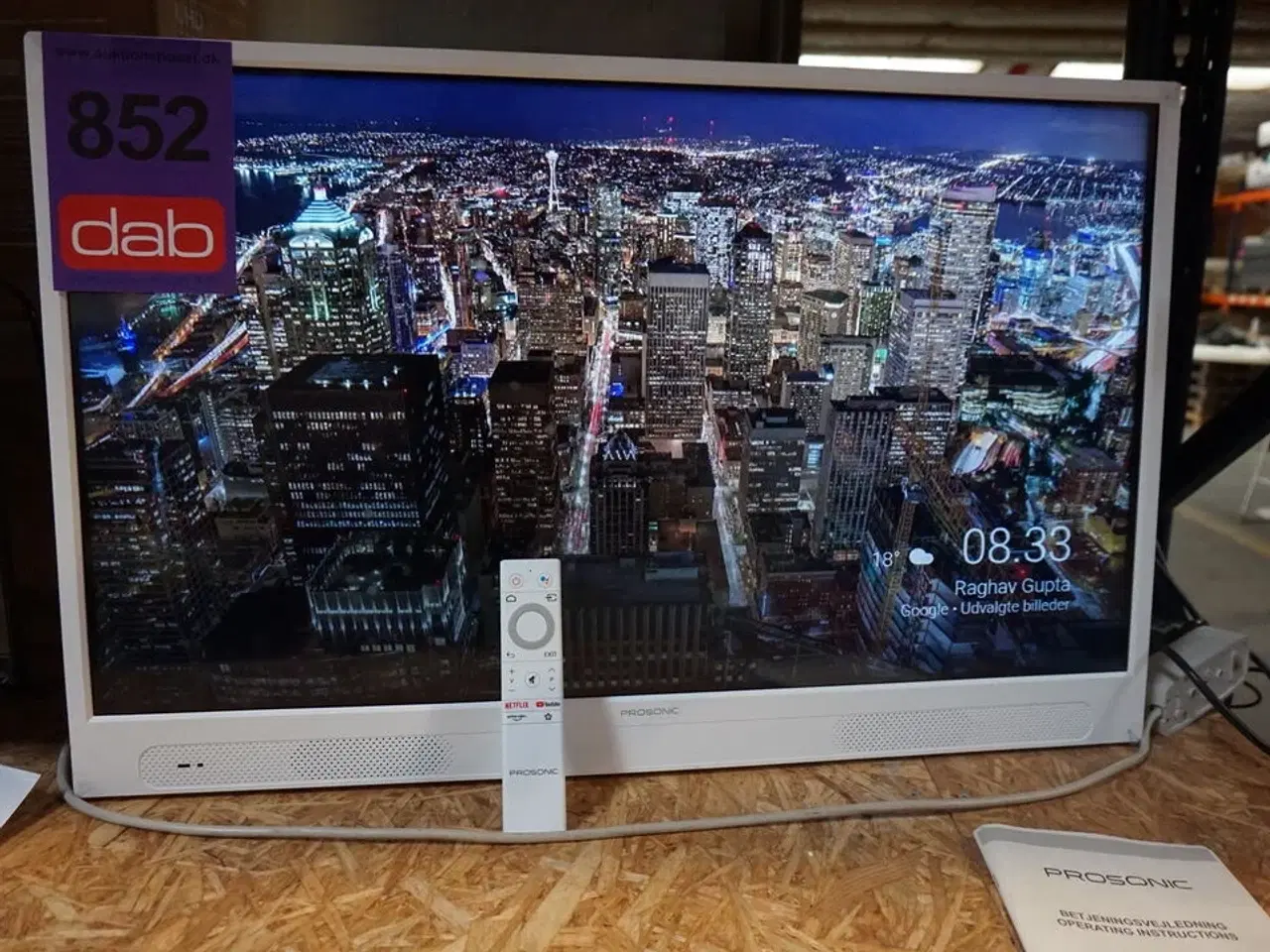 Billede 4 - Prosonic 32" GO LED TV 32PLED8023W