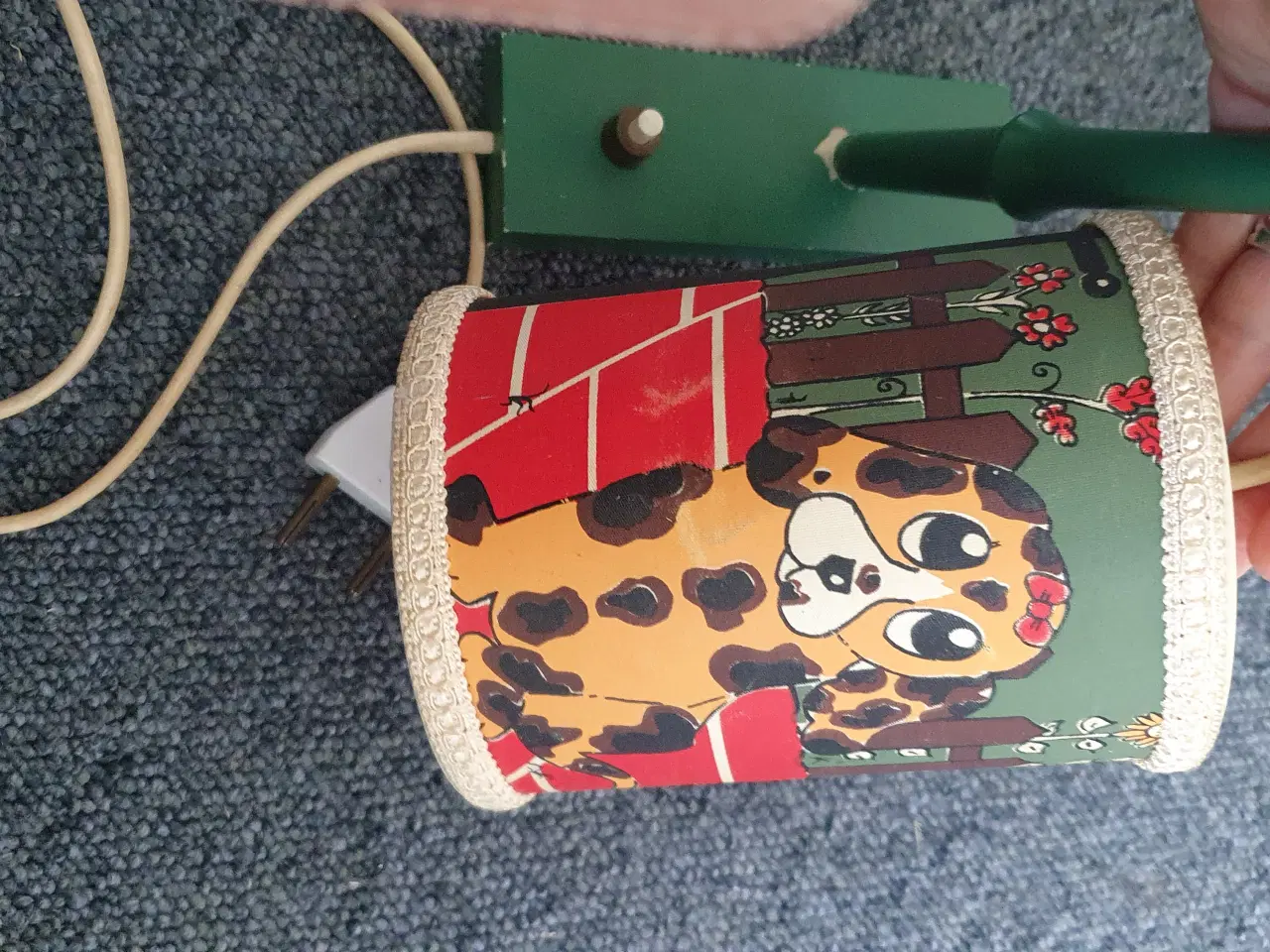 Billede 6 - Vintage  / retro børne væglampe 