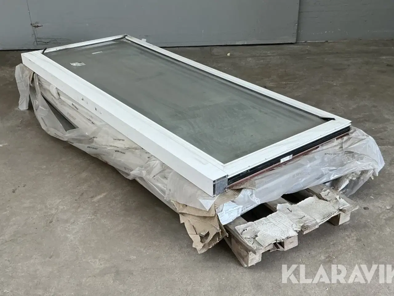 Billede 1 - Energivindue i fast alu ramme 3 styk