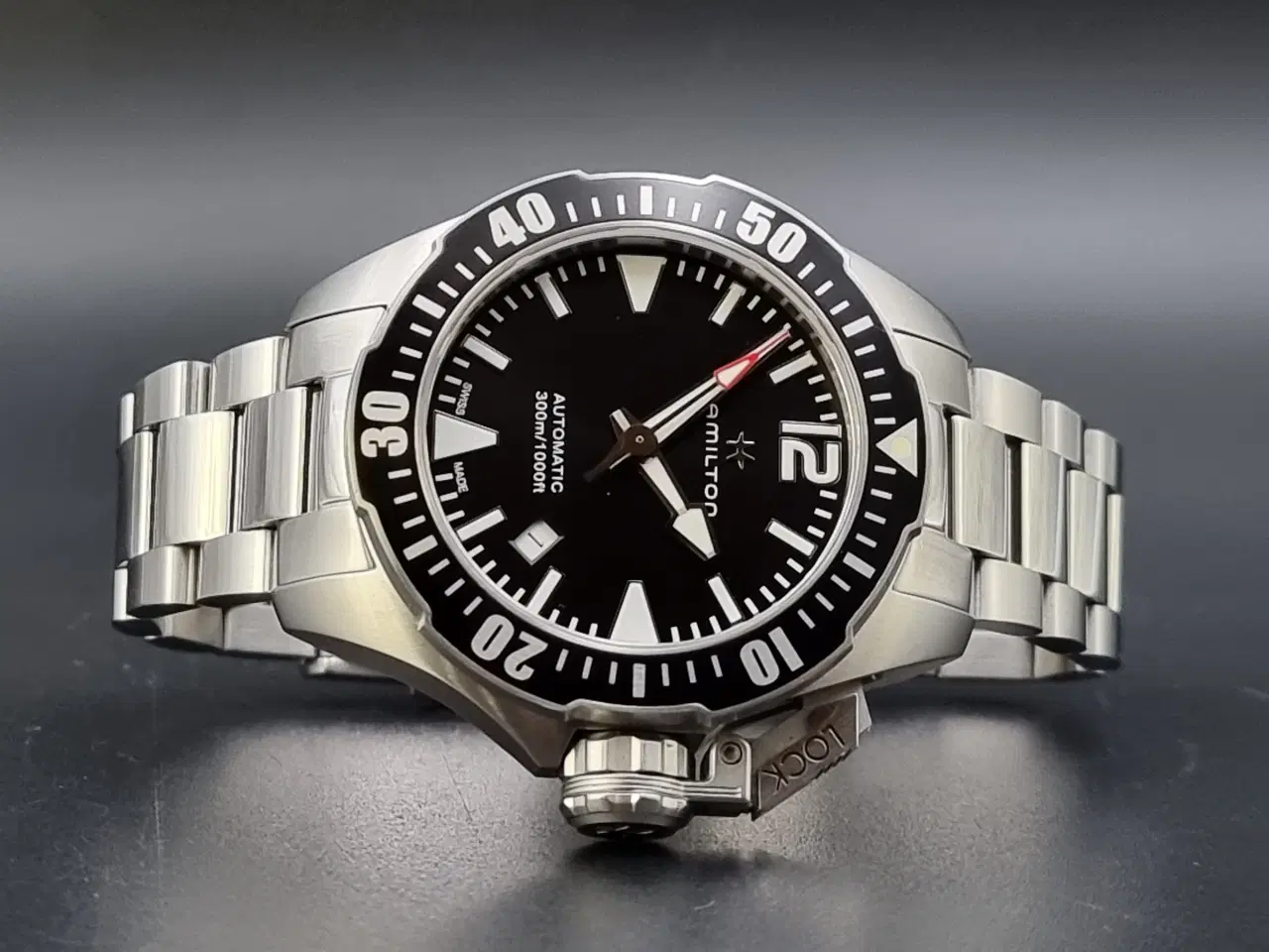 Billede 1 - Hamilton Khaki Navy Frogman