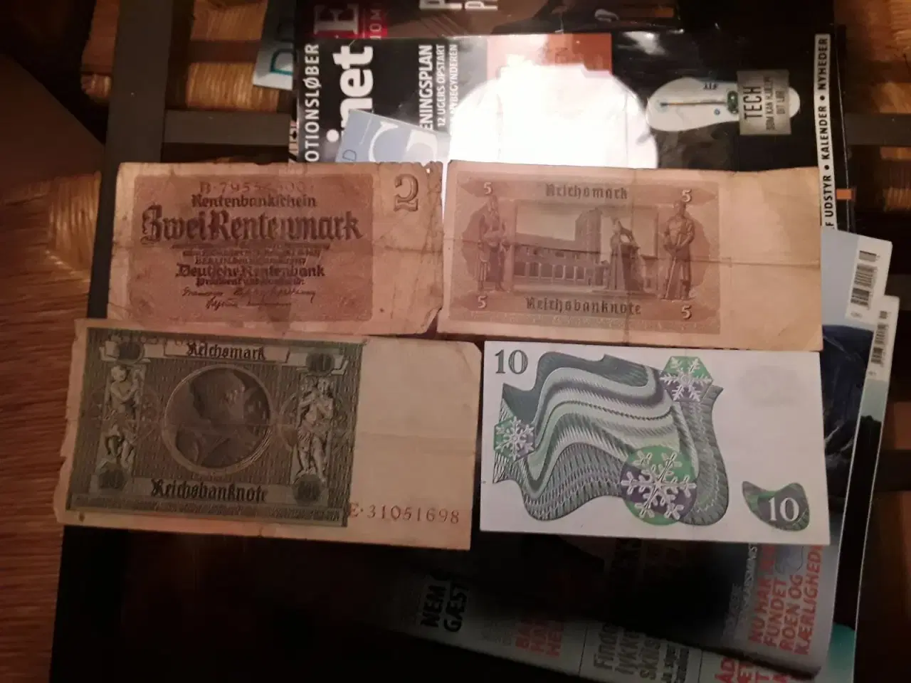 Billede 1 - Udlandske penge sedler
