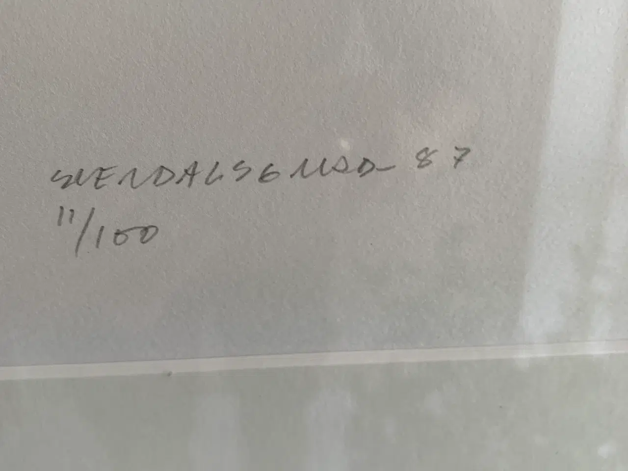Billede 2 - Sven Dalsgaard litografi
