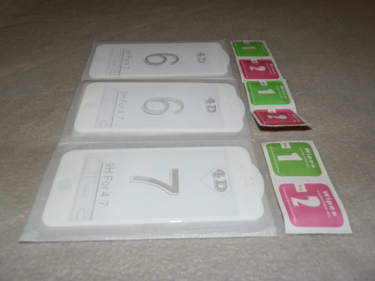 Billede 4 - Panserglas til iPhone 6, 7 og 8.