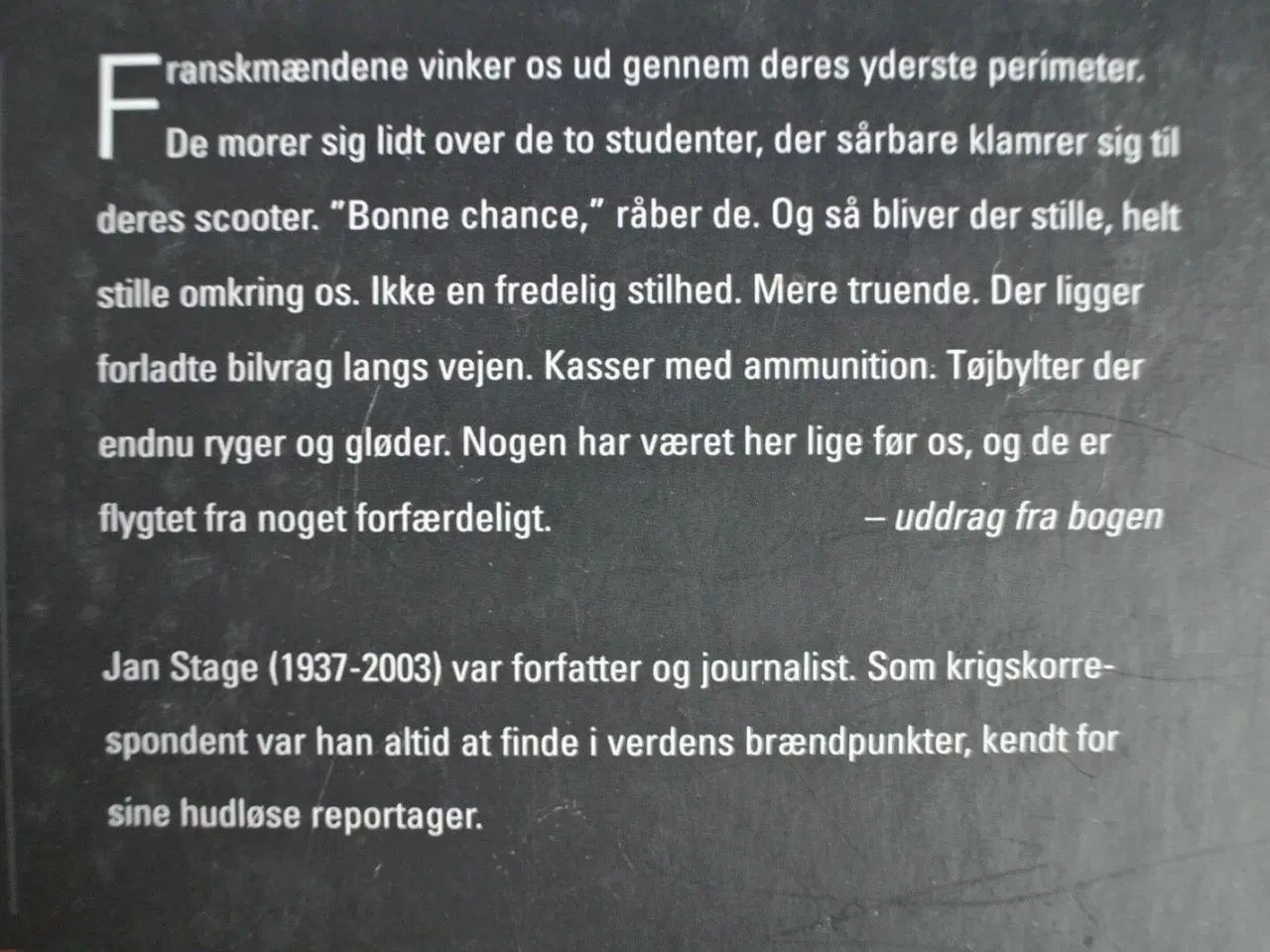 Billede 2 - og ham der slår på tromme - erindringer, af jan st