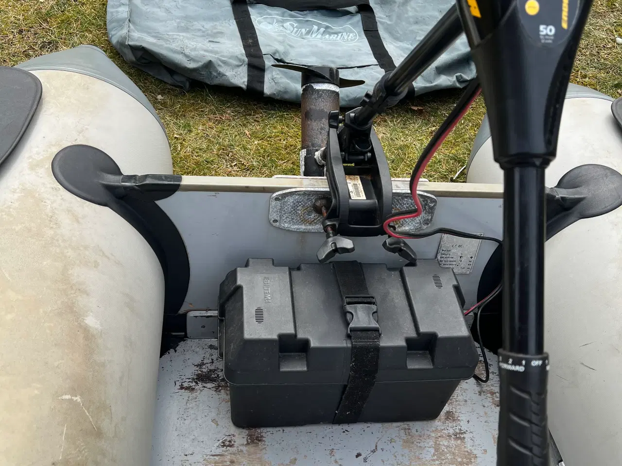 Billede 5 - Brugt gummibåd med el-motor