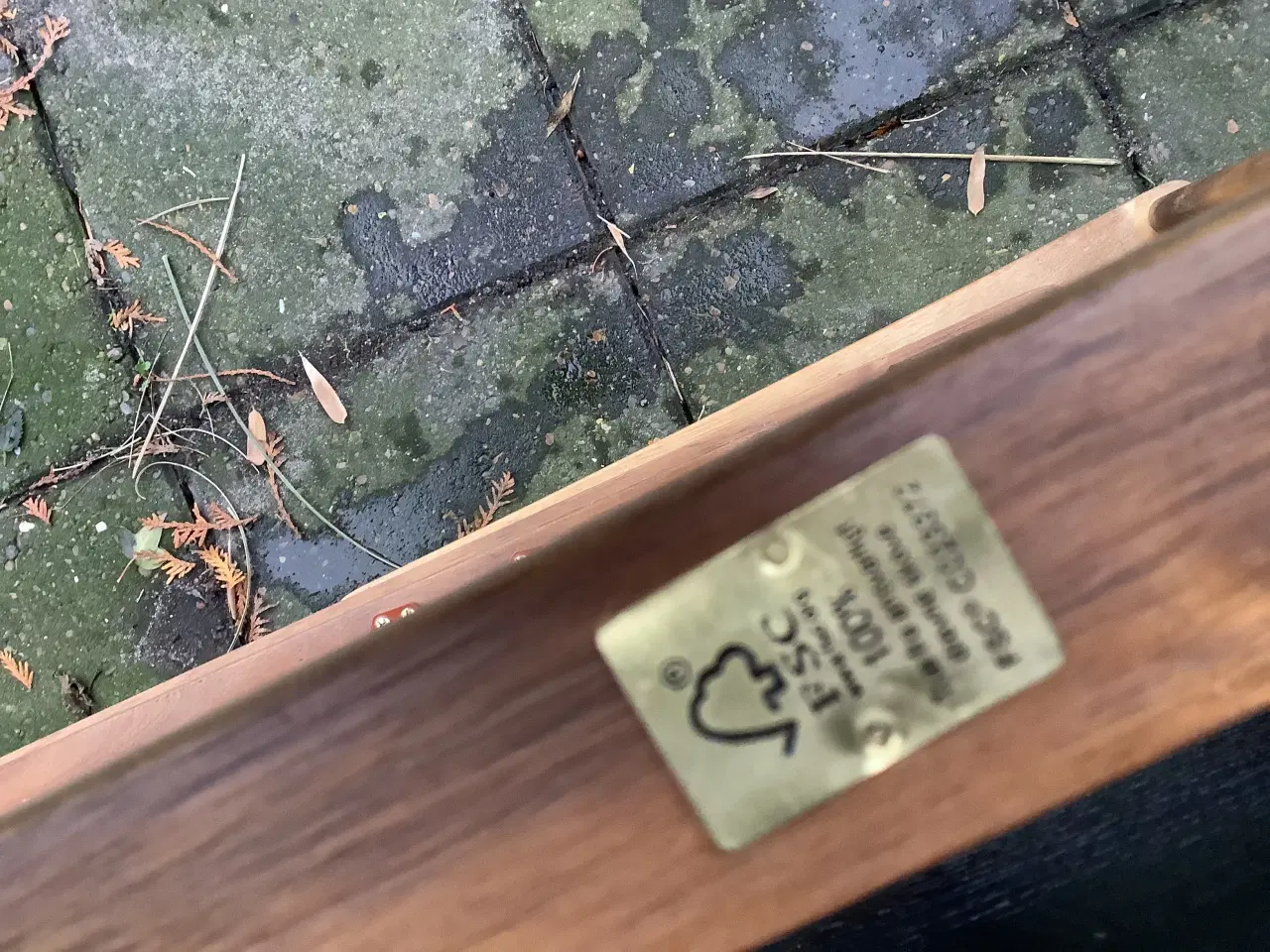 Billede 4 - Liggestol i hårdt træ