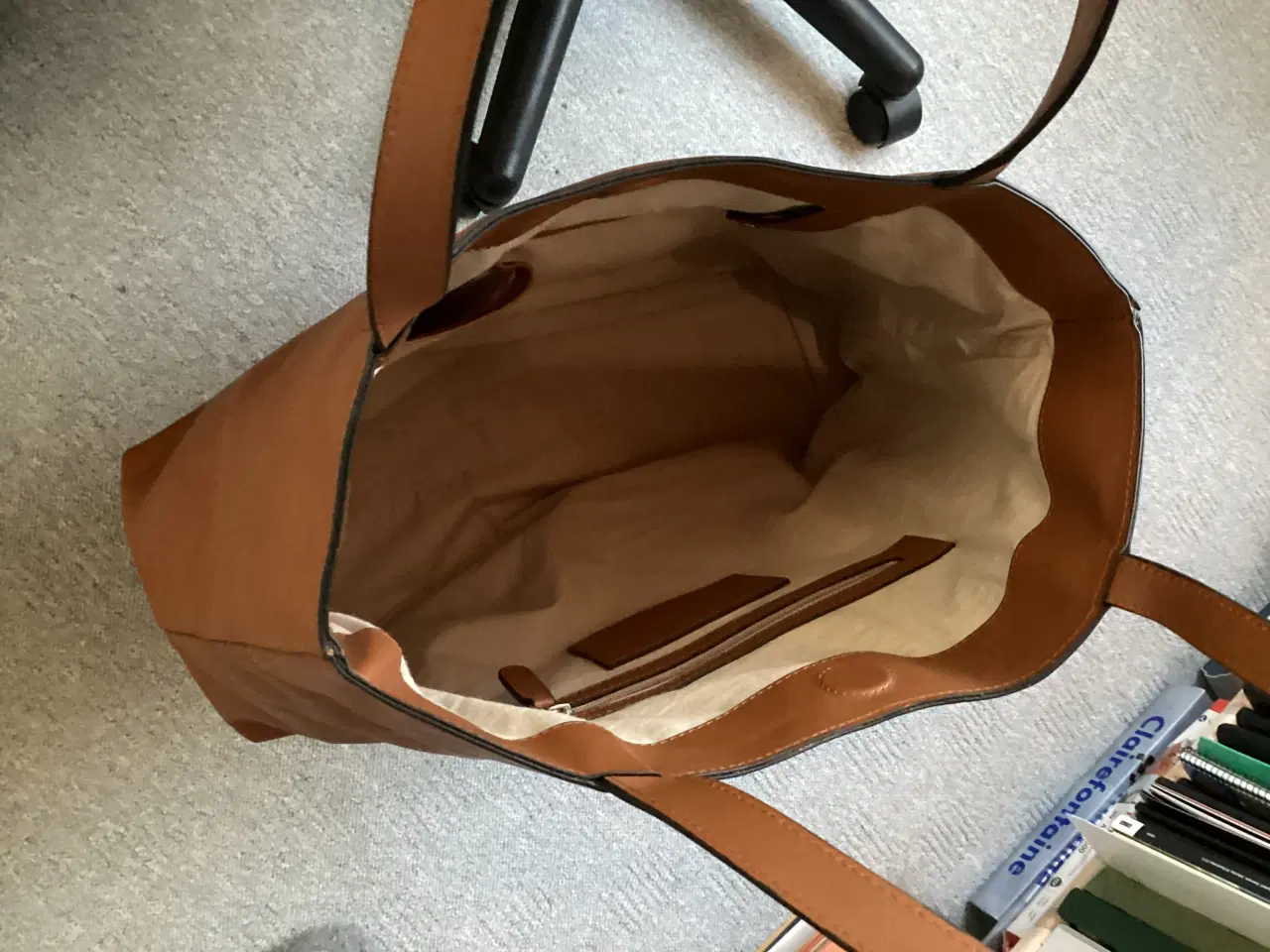 Billede 3 - Birkmond Meran - Stor shopper taske , brun læder