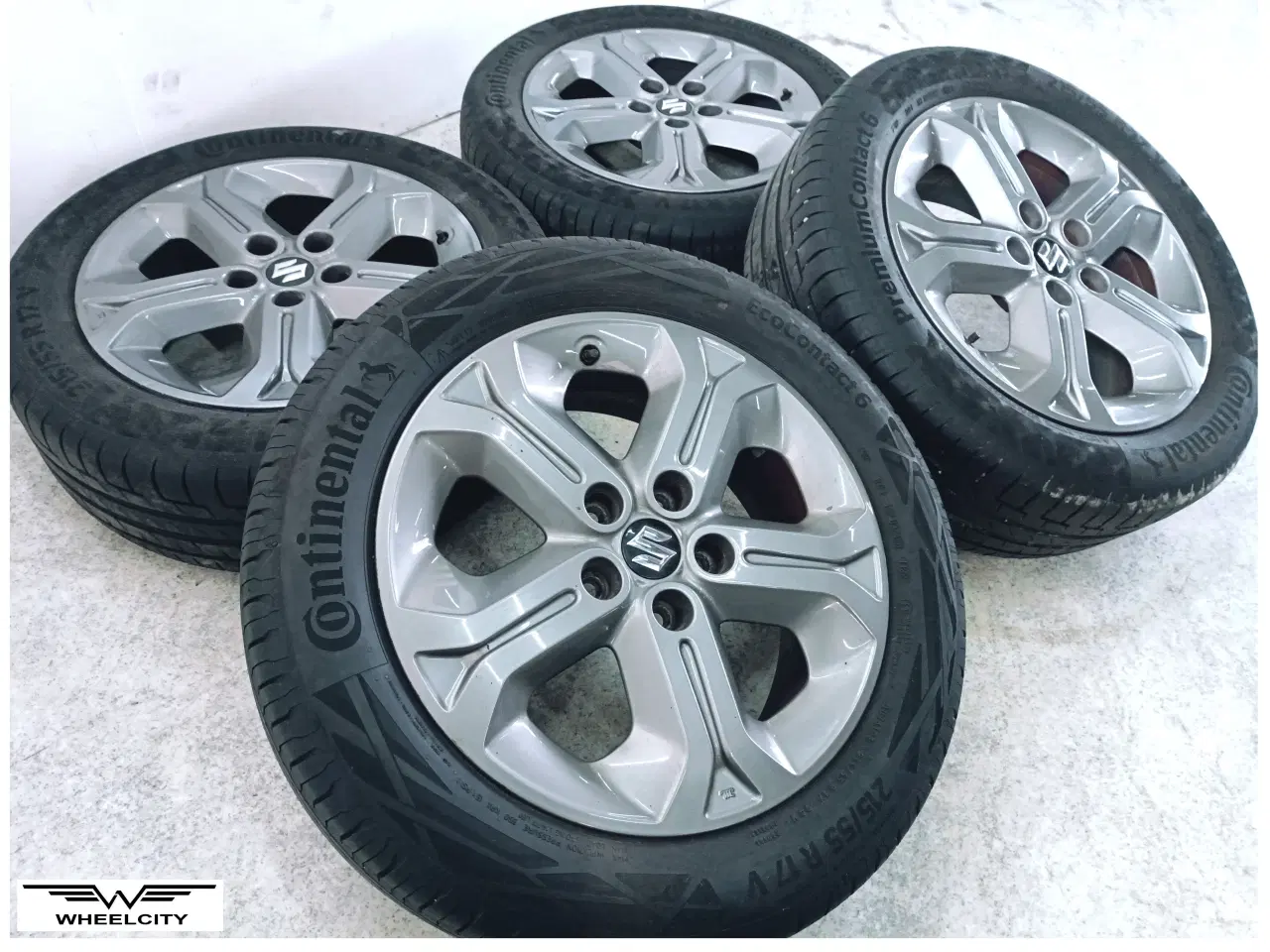 Billede 1 - 5x114,3 17" ET50 nav 60,1ø SUZUKI sommersæt