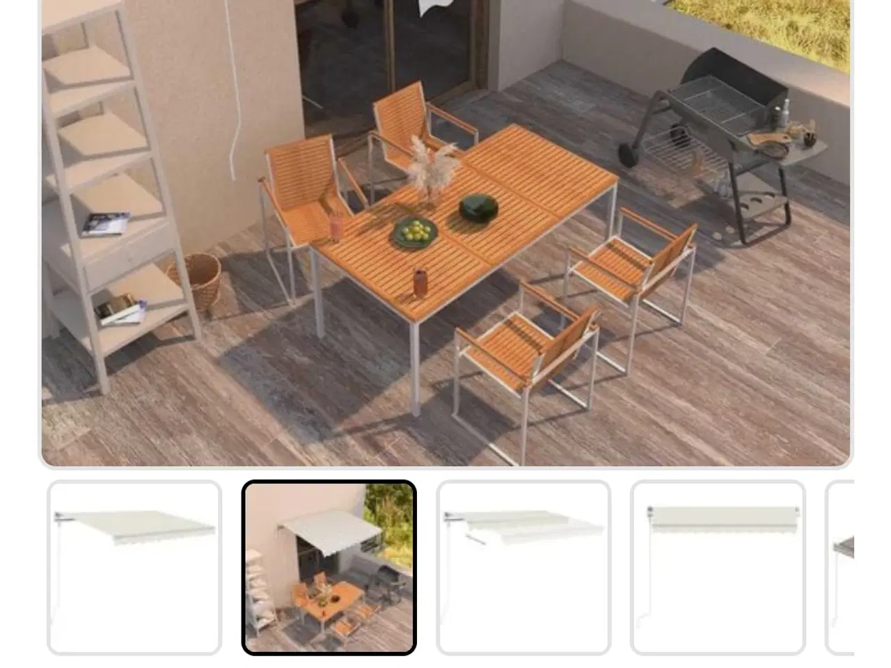 Billede 1 - Markise elektrisk 