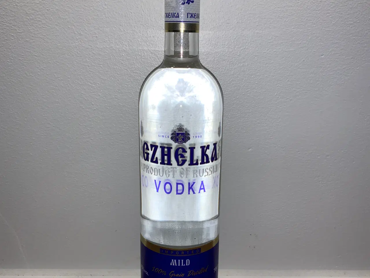 Billede 1 - Vodka Gzhelka, 40%, 0,7 L.
