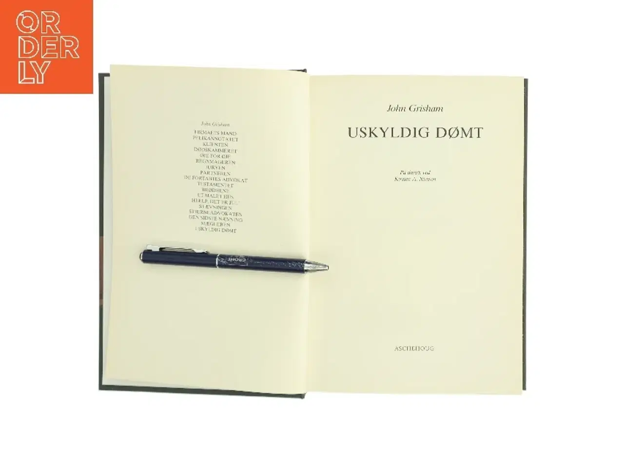 Billede 1 - Uskyldig Dømt af John Grisham (Bog)