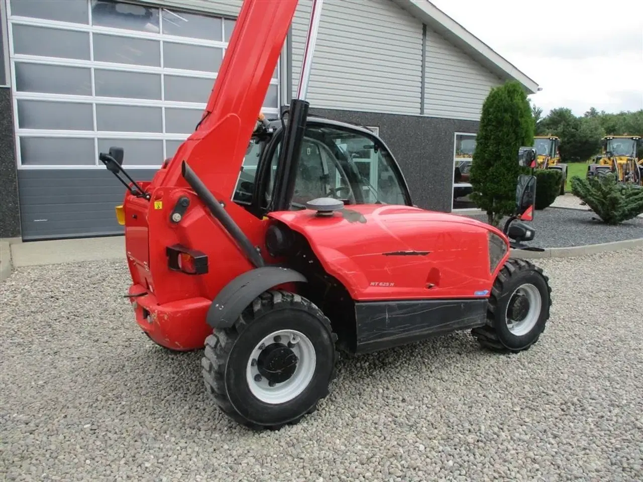 Billede 12 - Manitou MT625H Comfort Dansk maskine, med hydrauliske pallegafler.