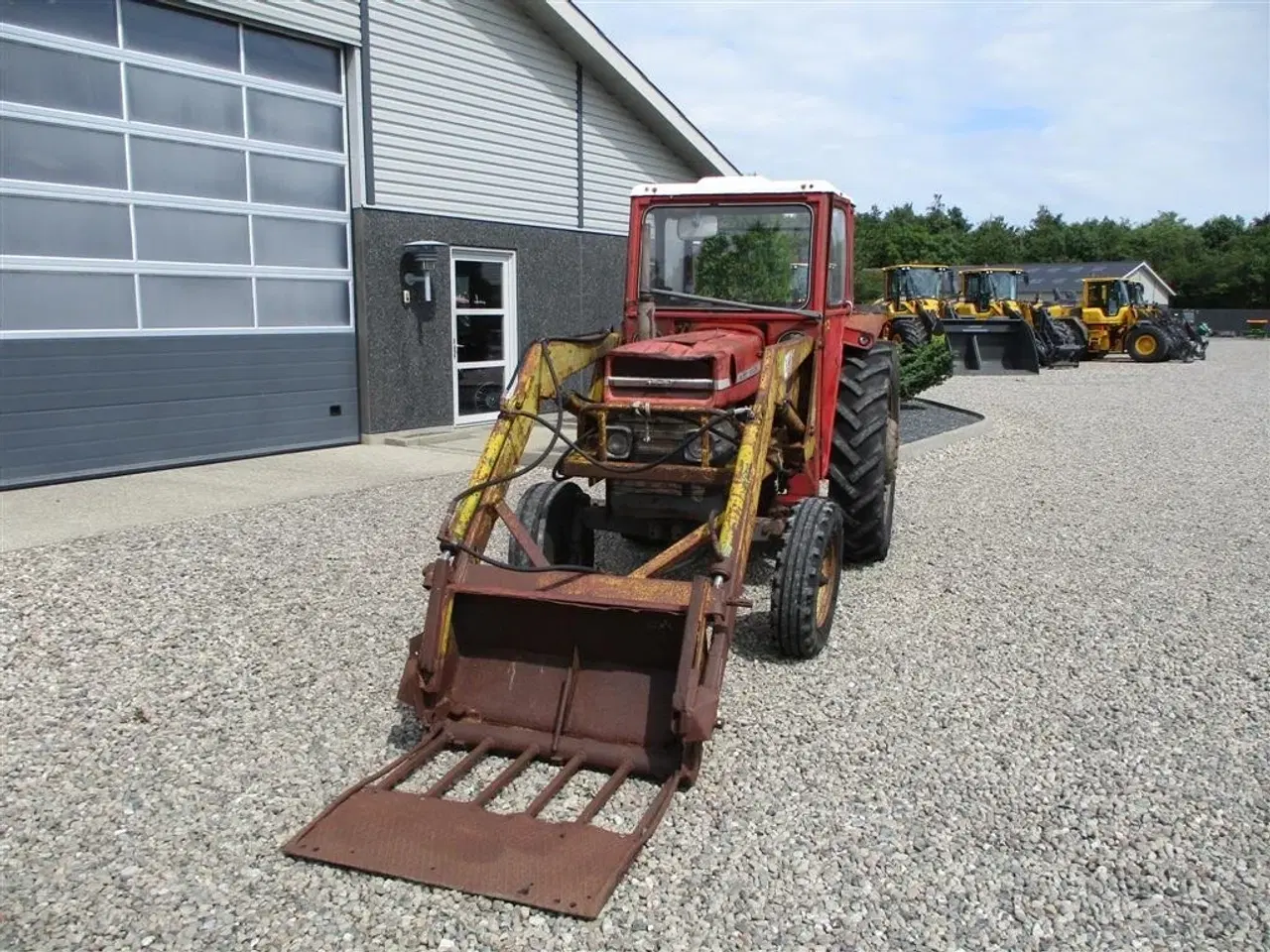 Billede 4 - Massey Ferguson 165 Med Veto 900 fuldhydraulisk læsser med greb