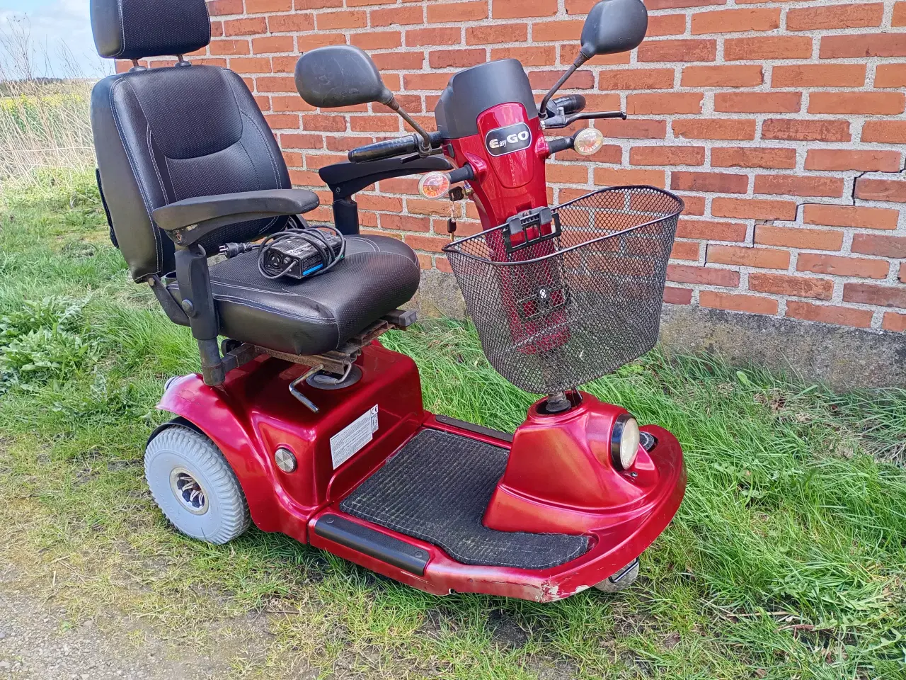 Billede 3 - Brugt 3-hjulet el-scooter Mærke Easy Go