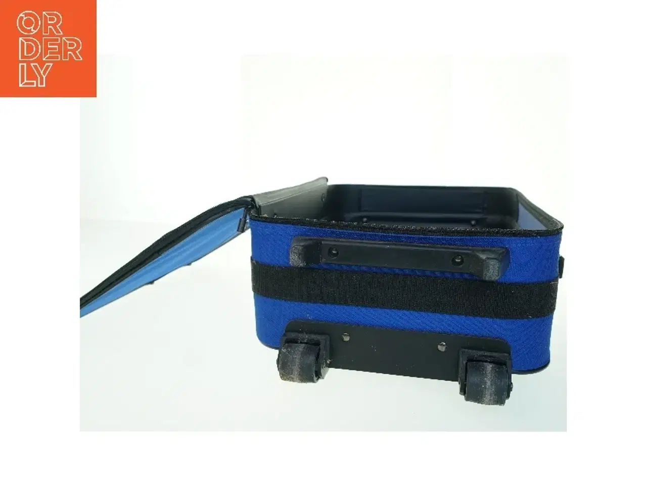 Billede 2 - Blå rejsekuffert (str. 51x36 cm)