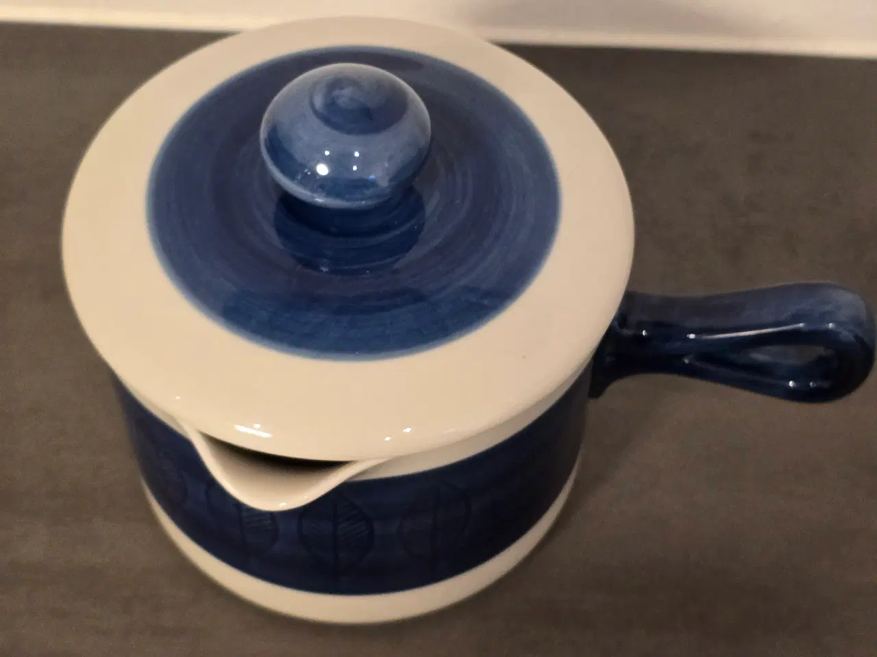 Billede 2 - Blå Koka kasserolle/saucekande fra Rörstrand