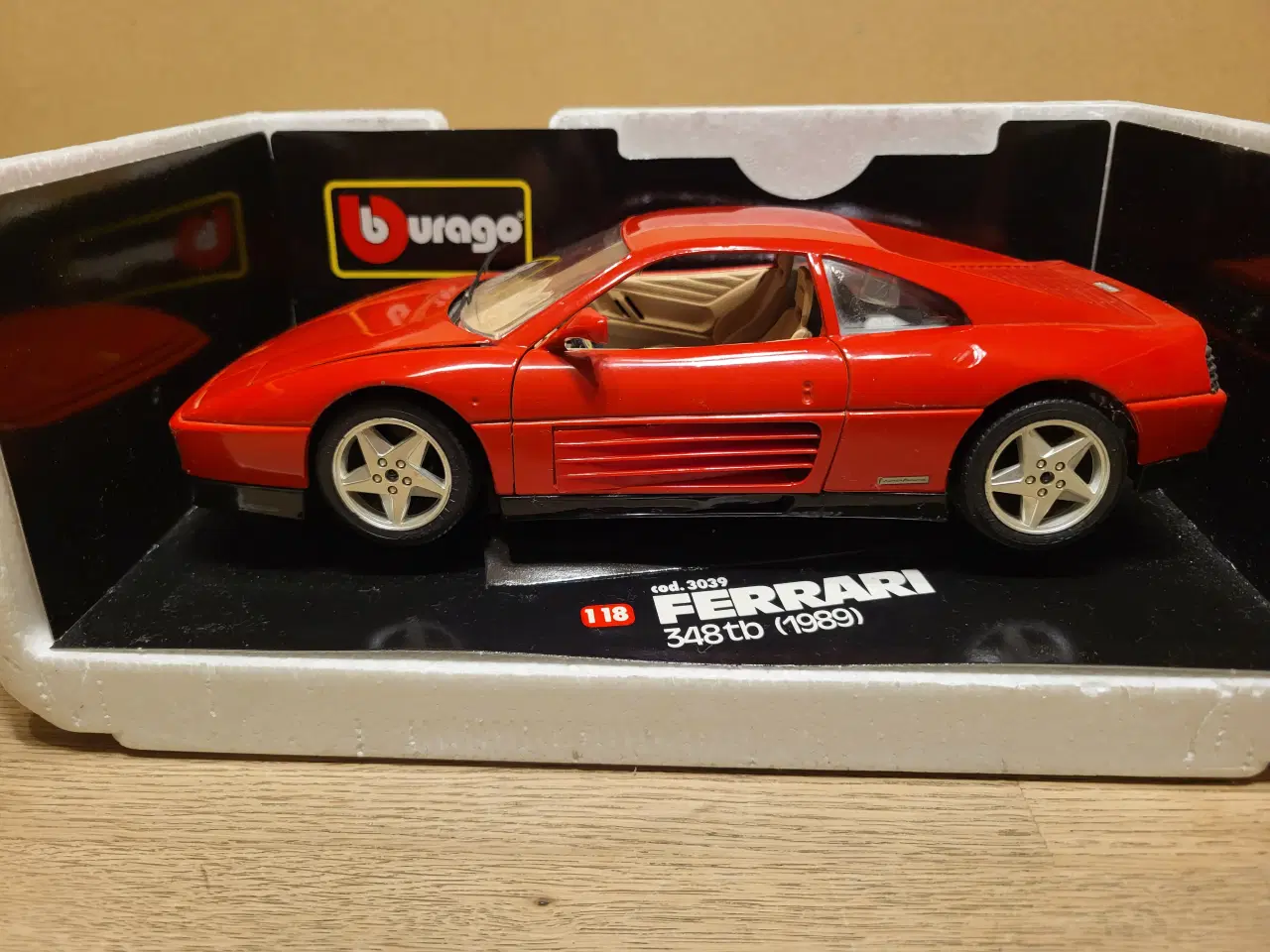 Billede 5 - Modelbil, Ferrari 348 TB 1989, skala 1/18