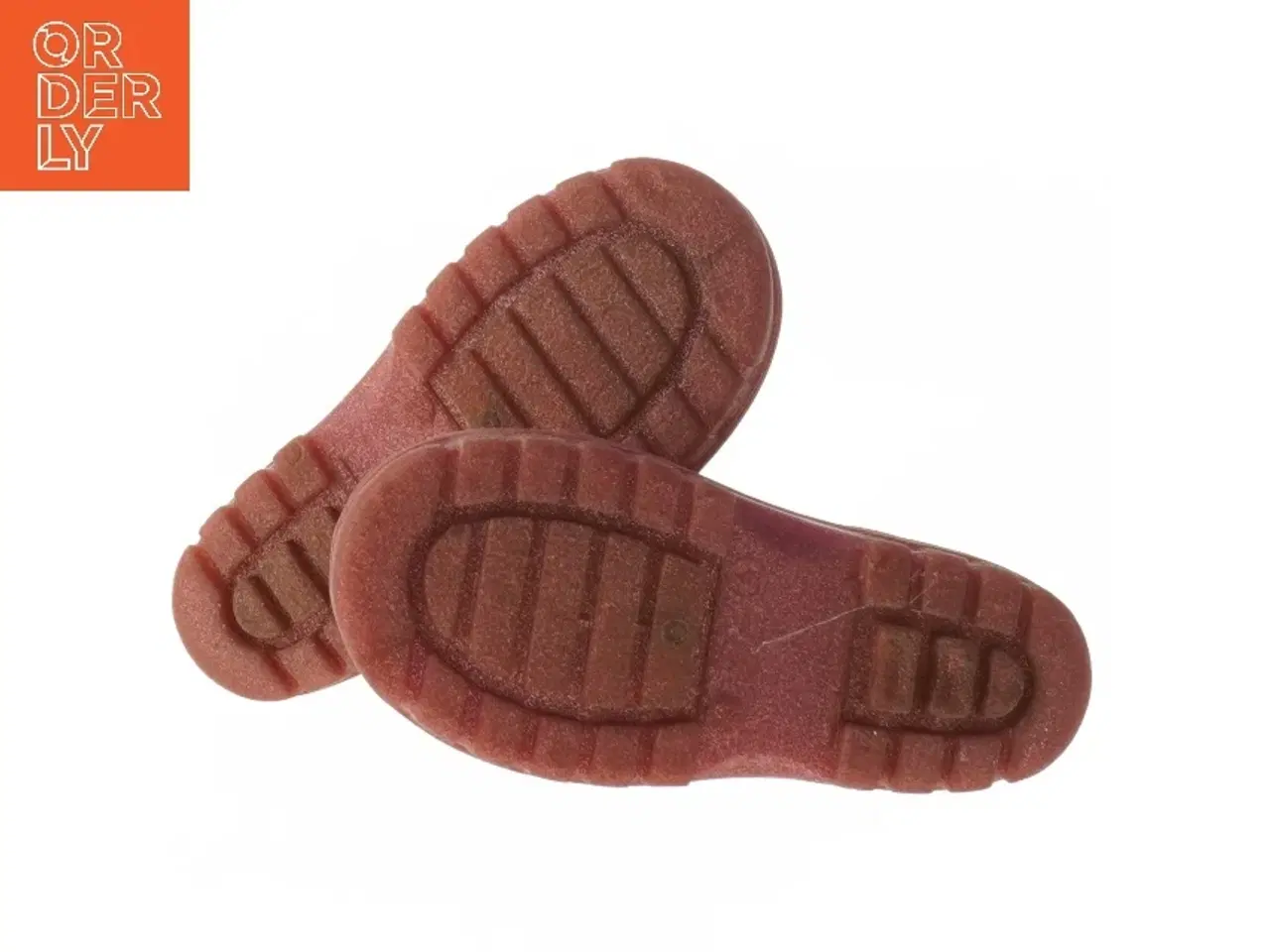 Billede 3 - Røde gummistøvler til børn (str. Længde 16,5 cm)