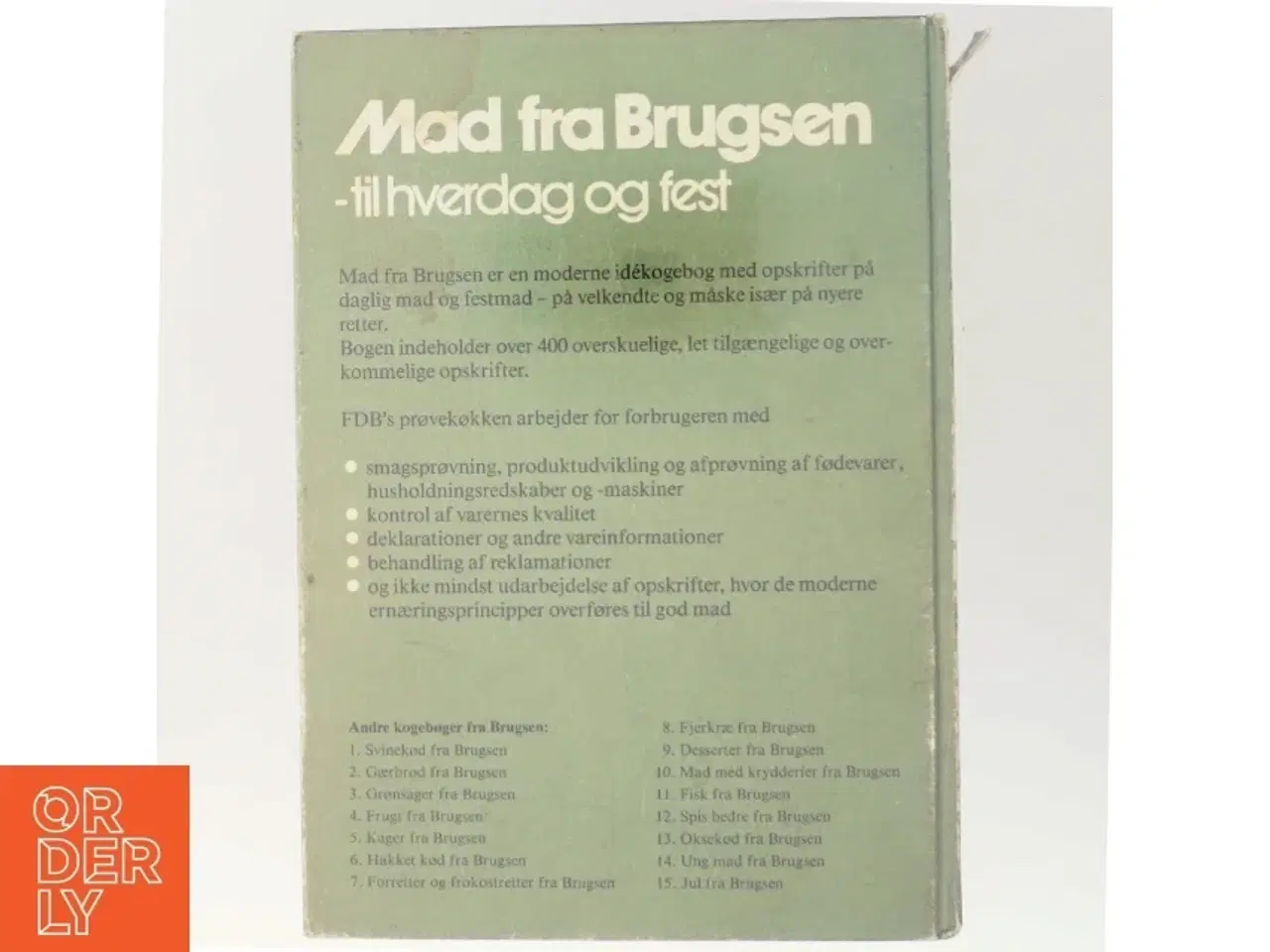 Billede 3 - Mad fra Brugsen (Bog)