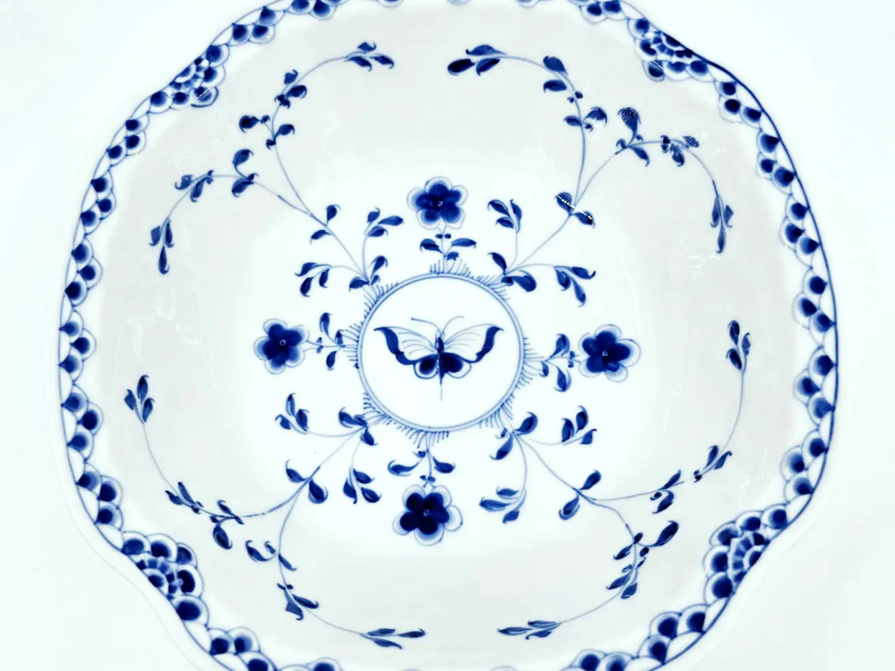 Billede 9 - Dickens Sommerfugl kartoffelskål Porcelæn 