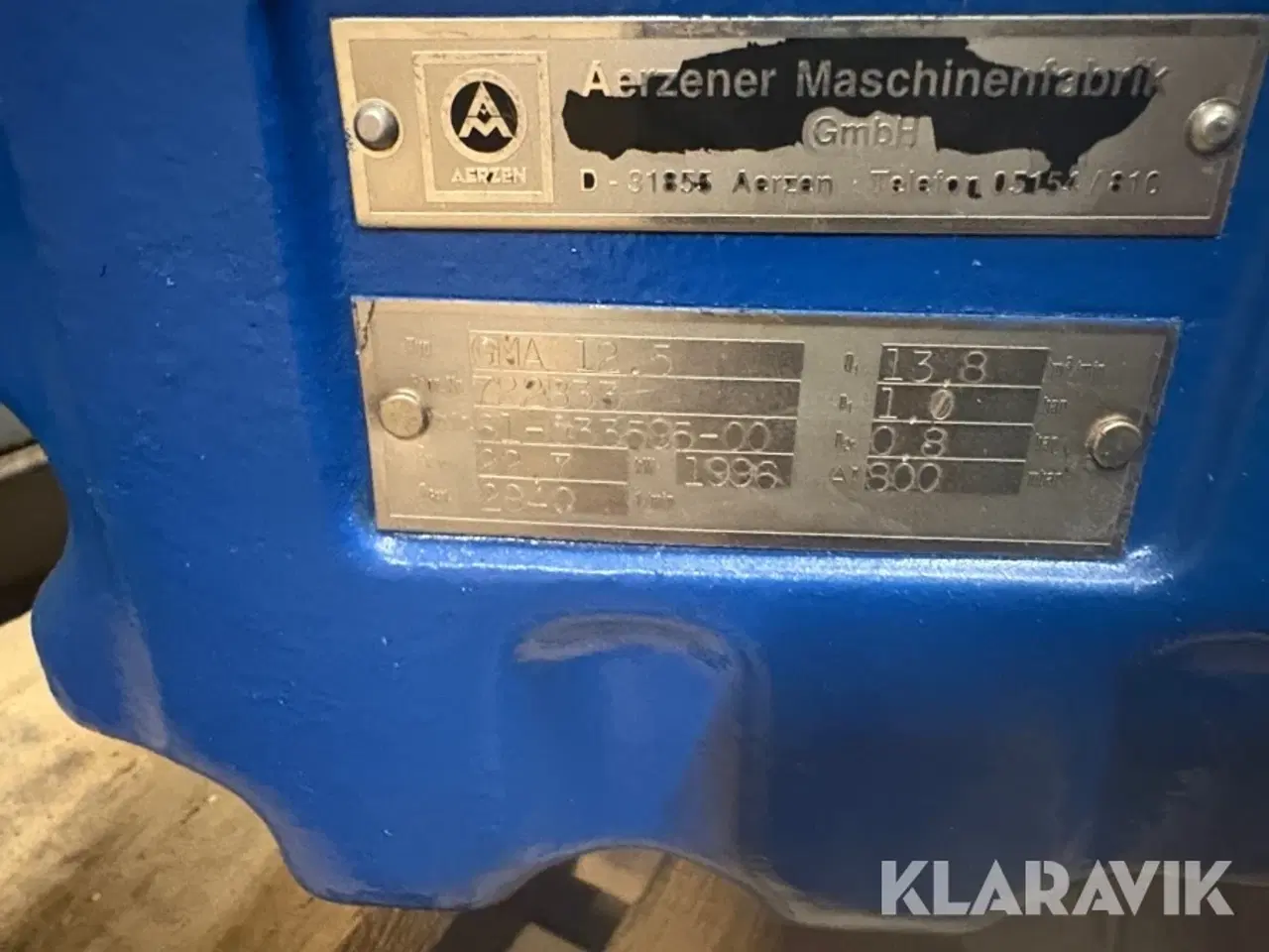 Billede 4 - Industriel rootsblæser 2 styk Aerzen GMA 12.5