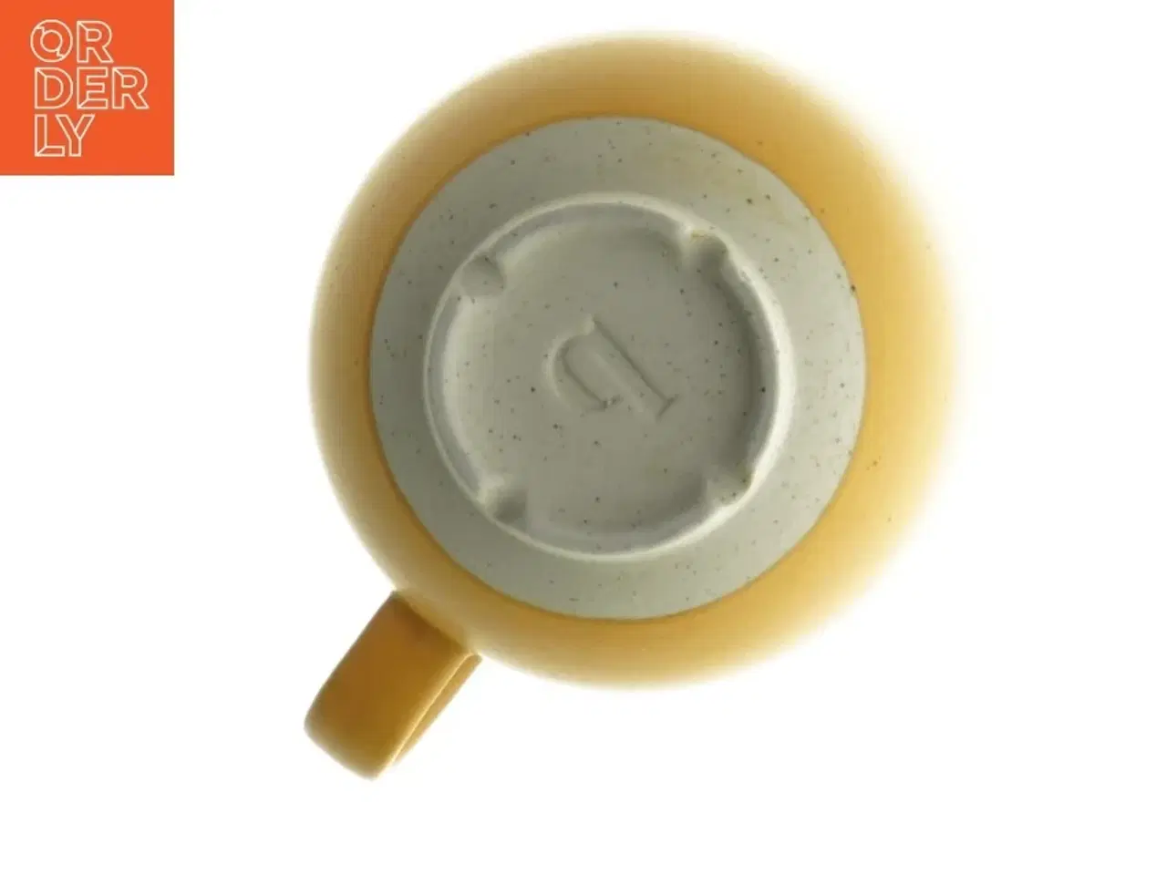 Billede 3 - Gul keramikkrus (str. H 8 cm ø 8,5 cm)