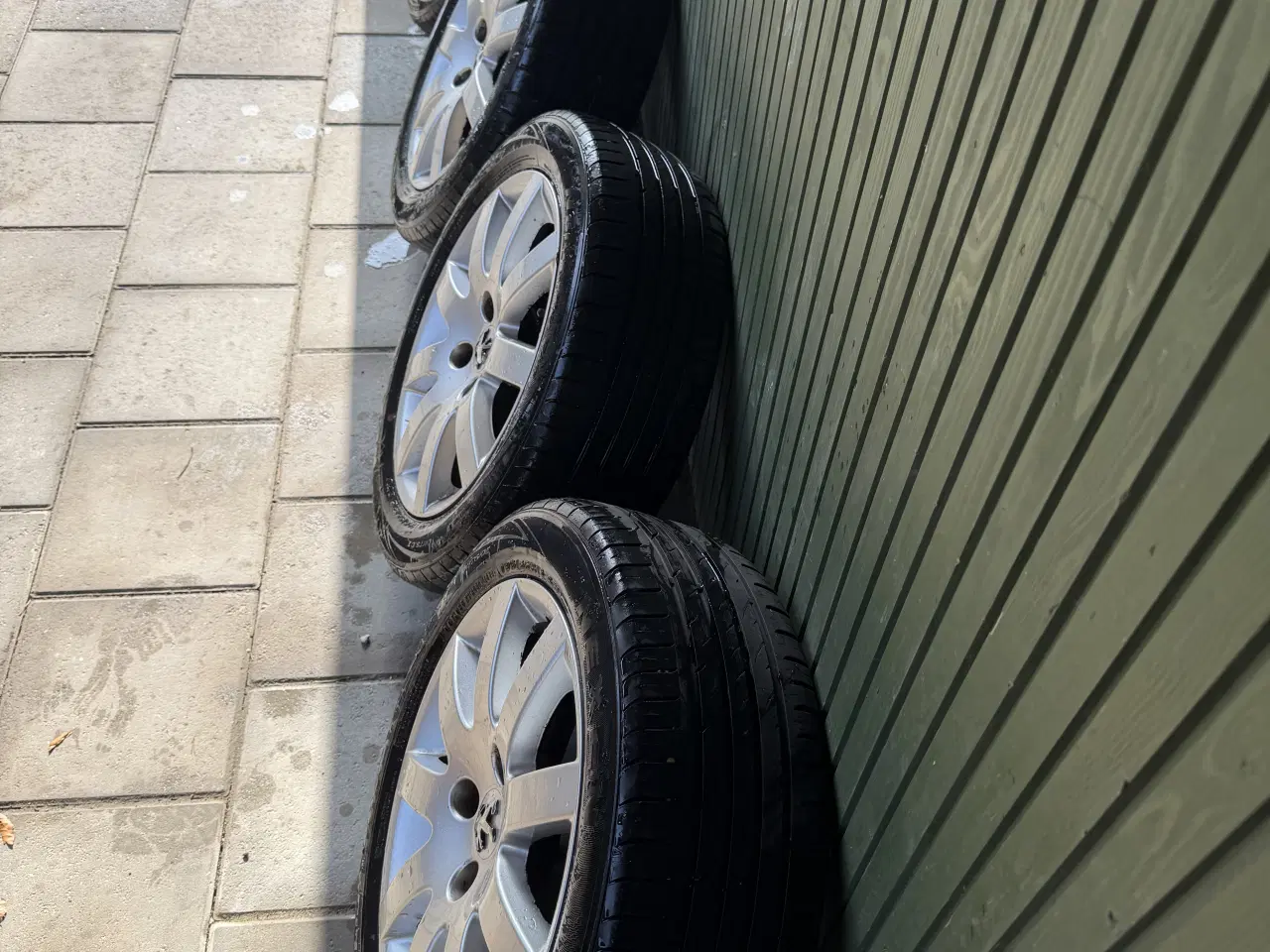 Billede 3 - 16 Originale Peugeot/Citroën Aluhjul med sommerdæk