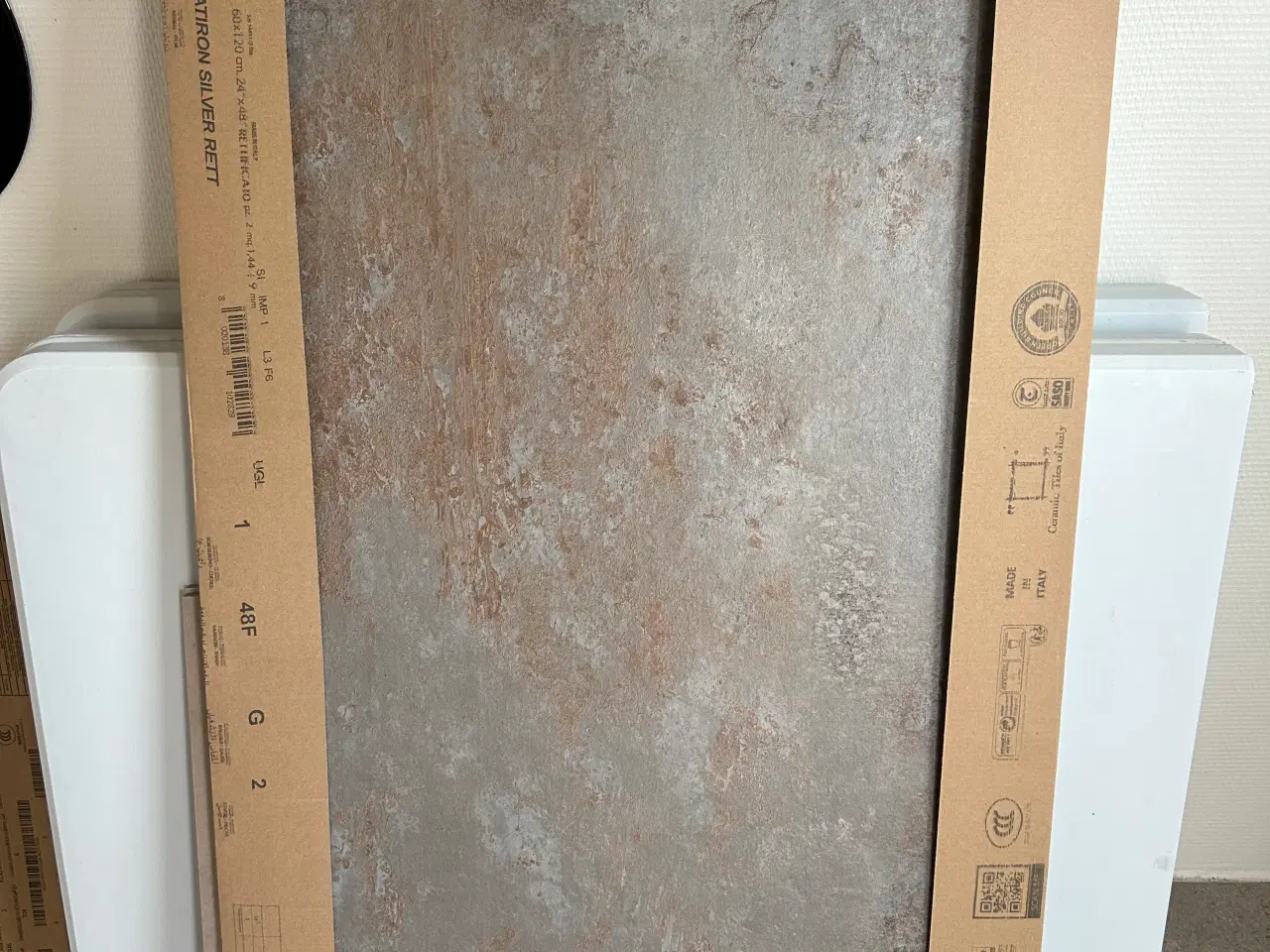 Billede 1 - Klinker Flatiron silver 60x120