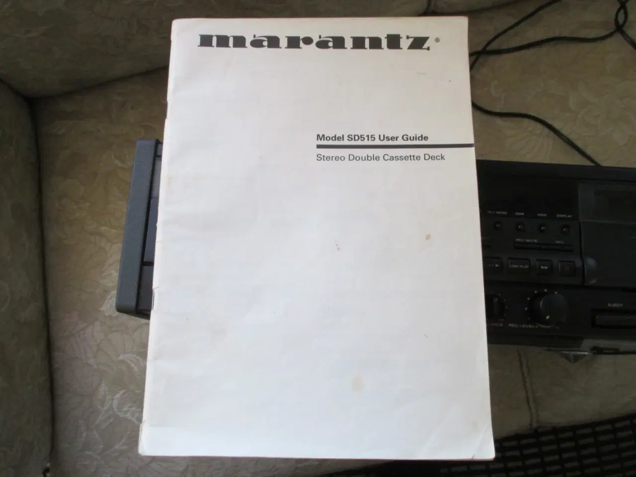 Billede 3 - Marantz SD515 kassettebåndoptager, dobbelt deck