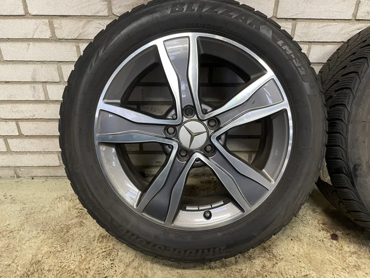 Billede 3 - 17 Mercedes C klasse 225/50r17 Ref.111A vinter