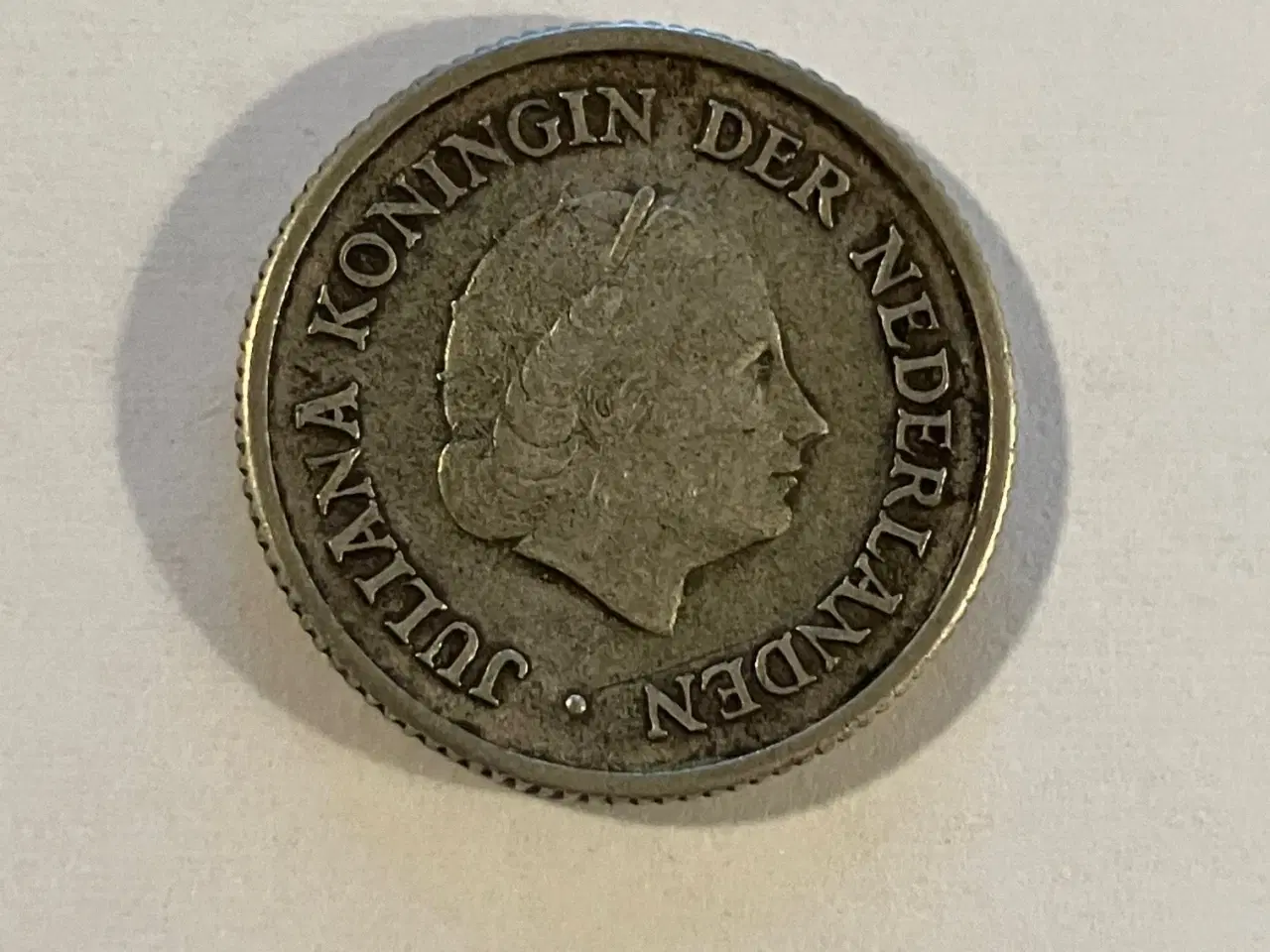 Billede 2 - 1/4 G Netherlands Antilles 1957