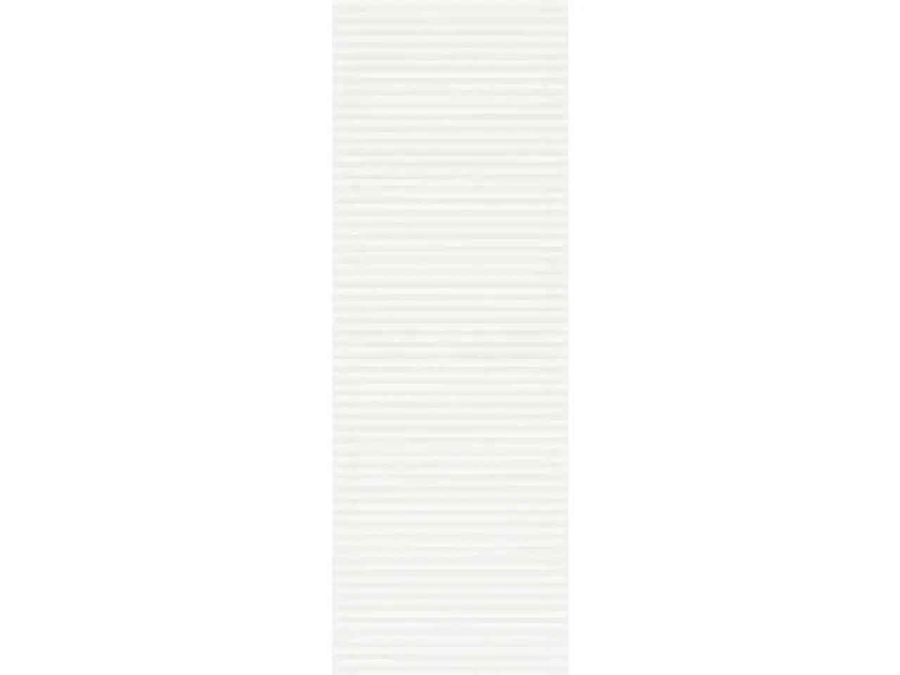 Billede 1 - Plisségardin Hvid 55x200 cm Stofbredde 54,4 cm Polyester