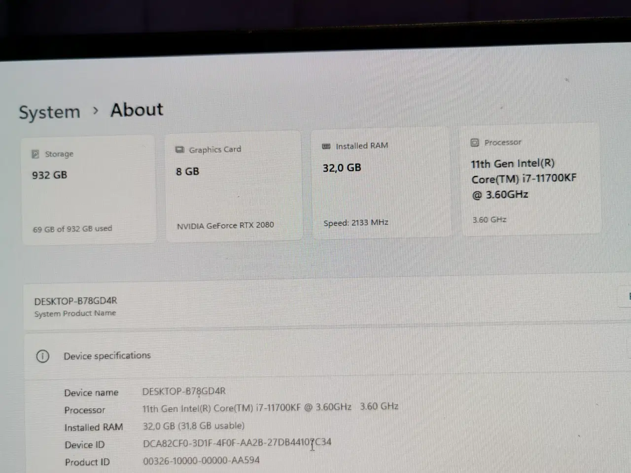 Billede 4 - Gaming PC Uden tilbehør (skærm,tastatur,mus)