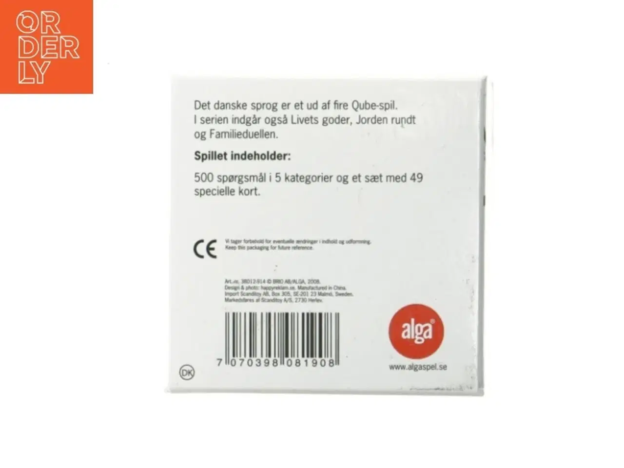 Billede 5 - Sprogspil Qube fra Alga fra Alga (str. 11x11x11 cm)