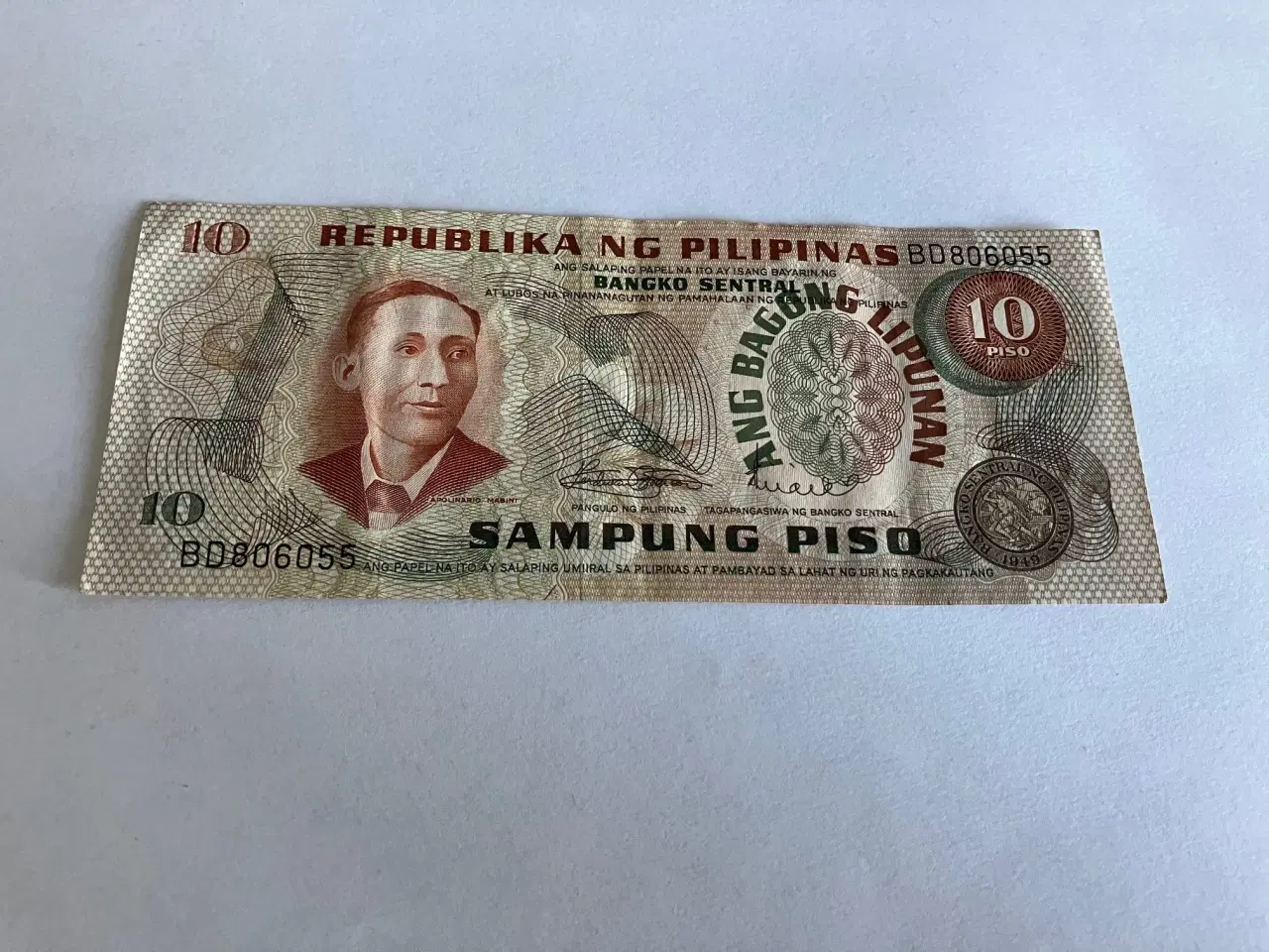 Billede 1 - 10 Piso Philippines