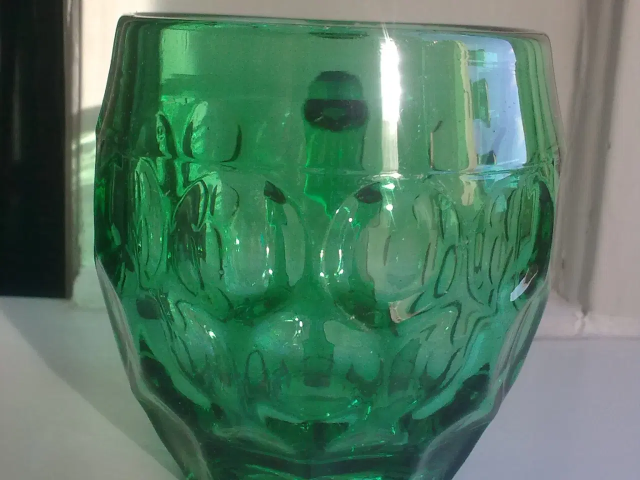 Billede 6 - VINTAGE Dansk glasværk GRØN land krus 