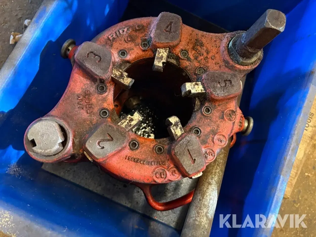 Billede 6 - Gevindskæremaskine Ridgid 300 compact 1233 - inklusiv diverse tilbehør
