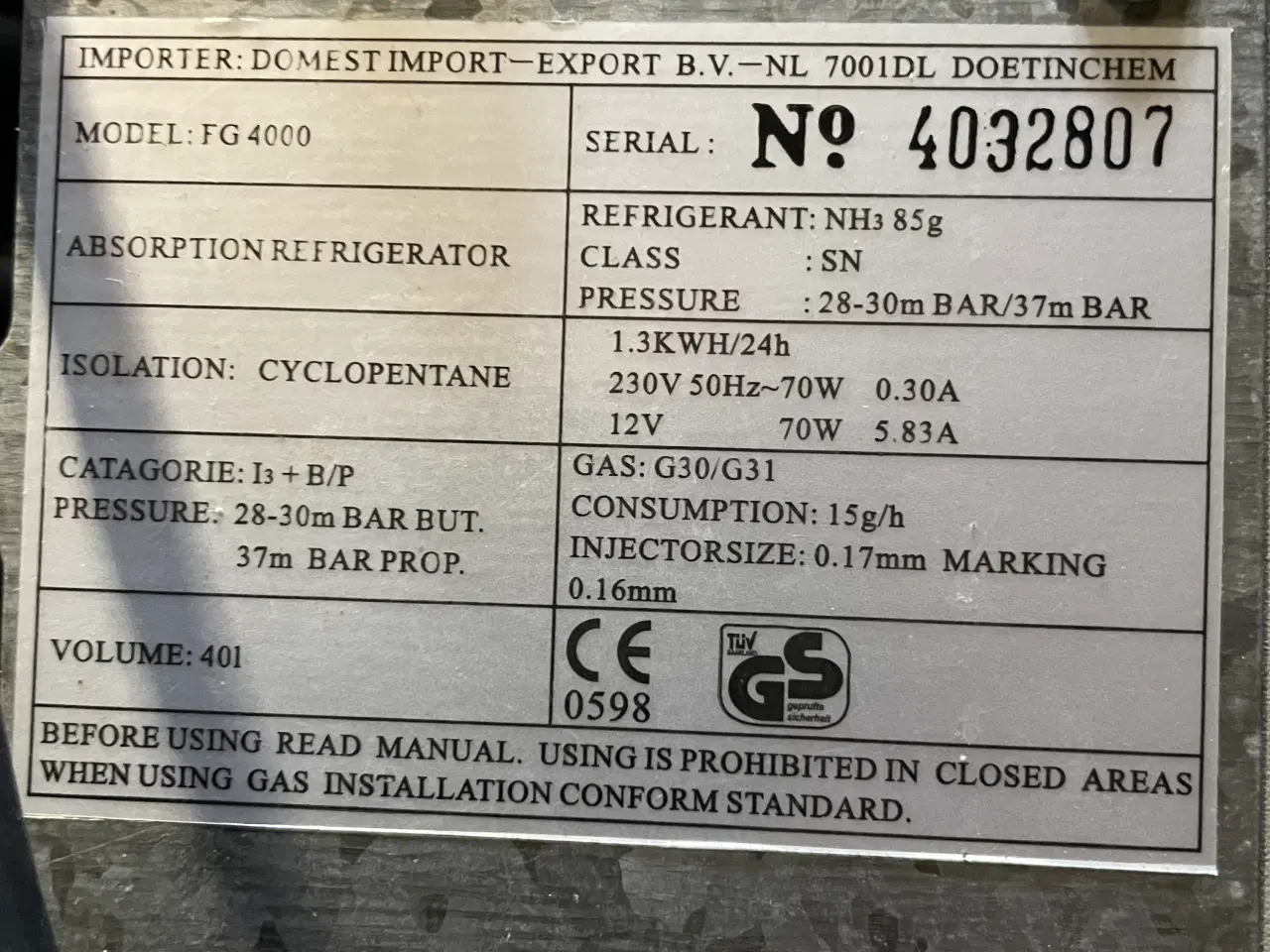 Billede 3 - Grå Køleboks Exquisit