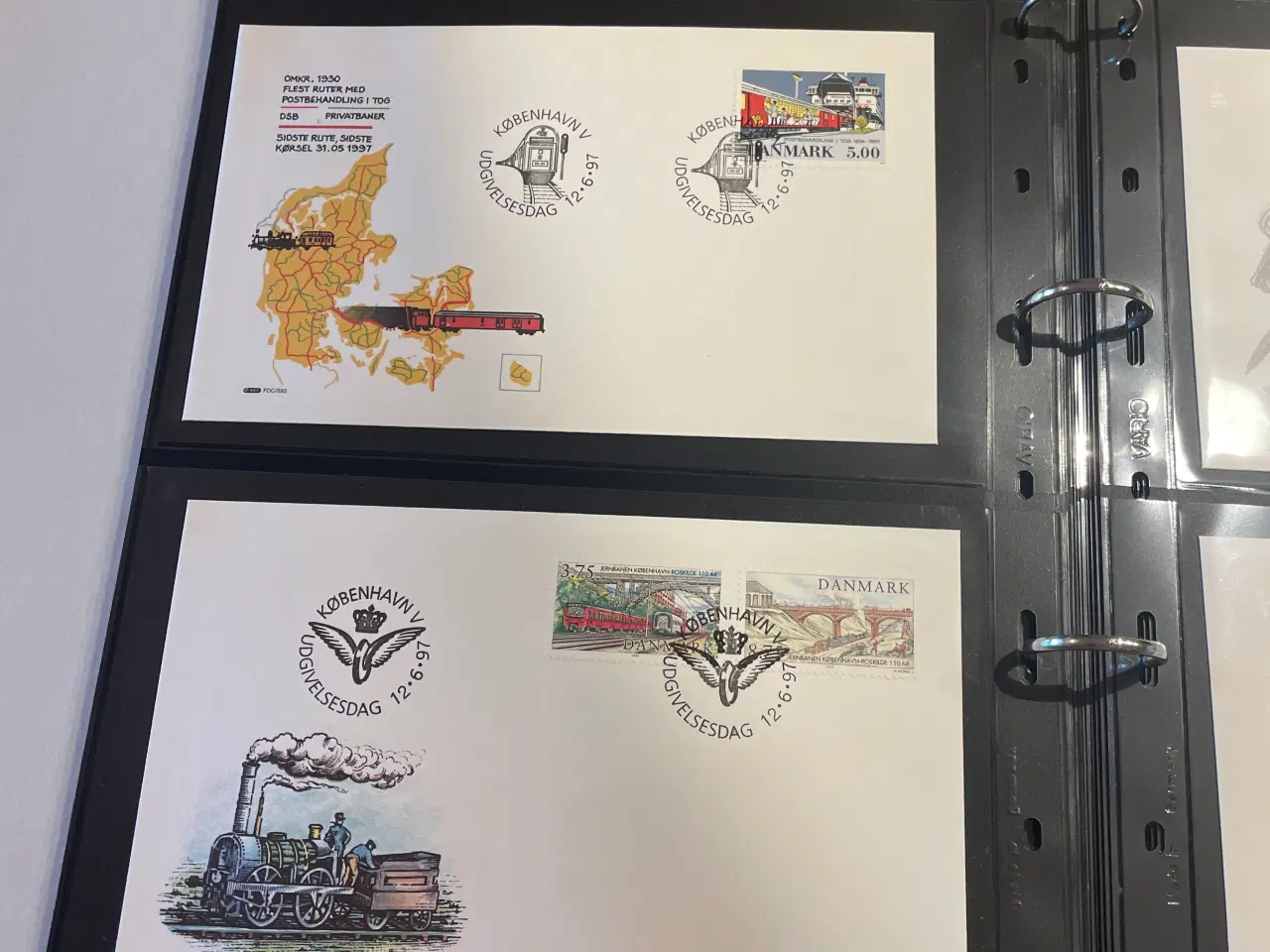 Billede 10 - Førstedagskuverter fra Danmark fra 1996-1998