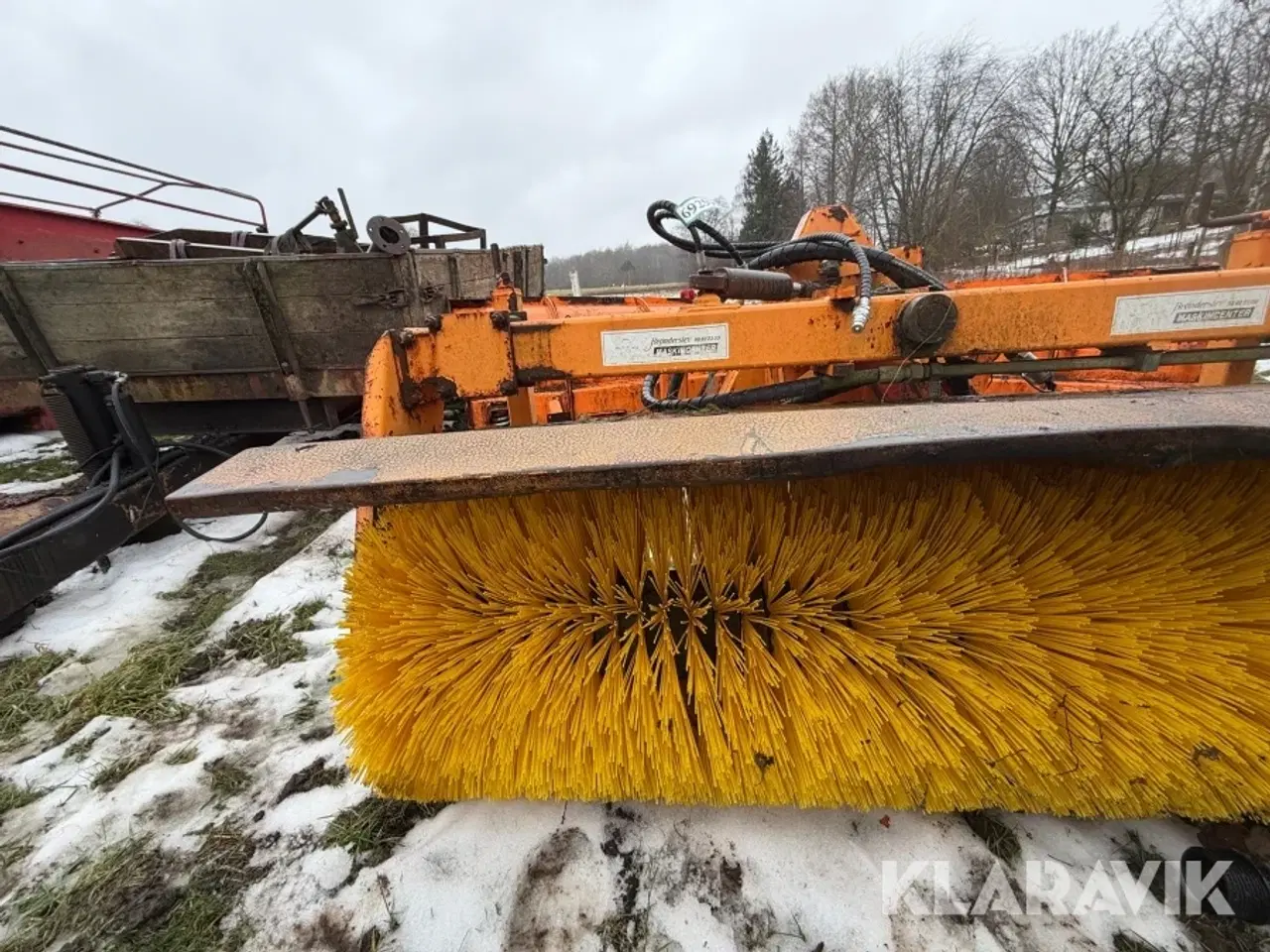 Billede 8 - Hydraulisk fejekost med oliepumpe Am Teho F21975