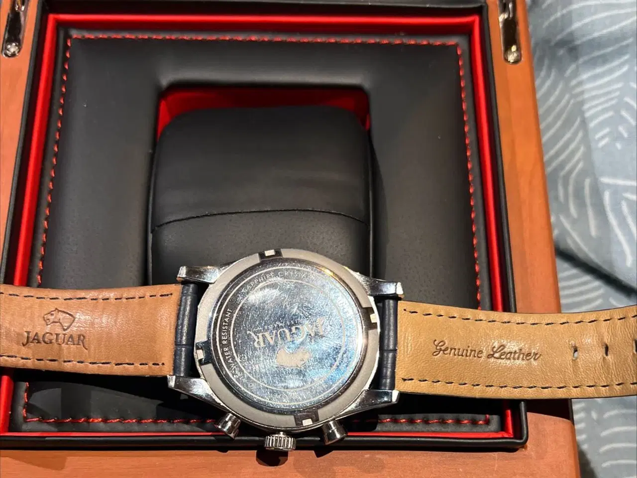 Billede 4 - Flot jaguar ur med boks